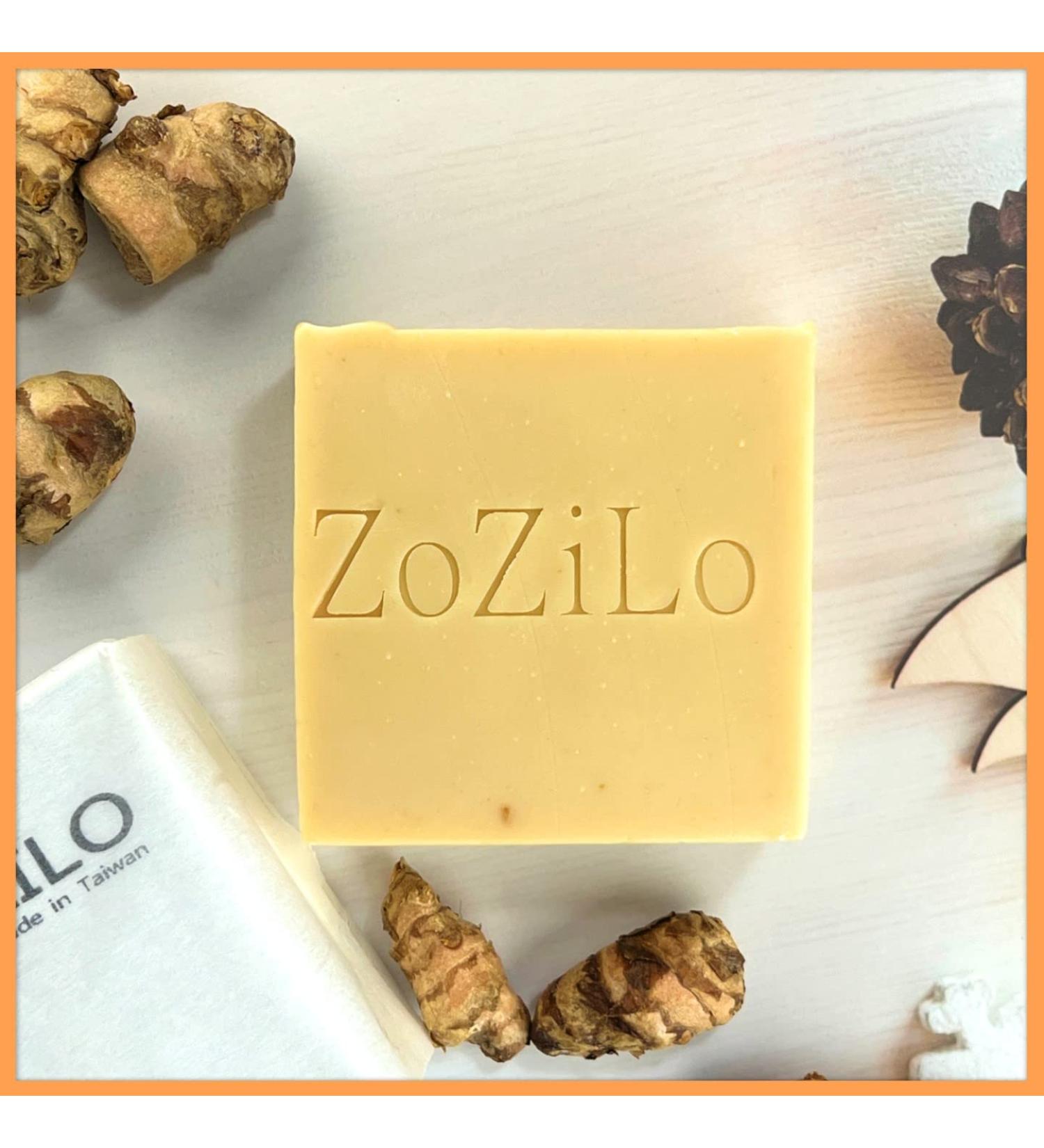 Handmade Ginger Extract & Shea Butter Soap | Olive Oil & Tea Tree Oil | 4.6 oz | Palm Oil Free - Shop Internationally - Buy Online on GoSupps.com