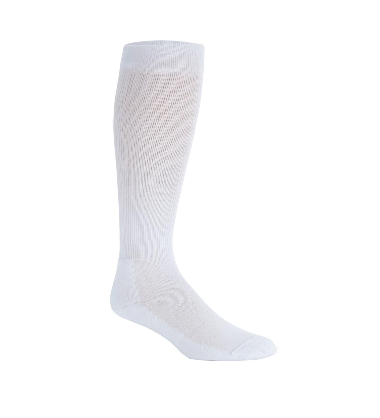 Sigvaris Diabetic Compression Socks 18-25mmHg for Men & Women - Medium Long, White - Buy Online on GoSupps.com