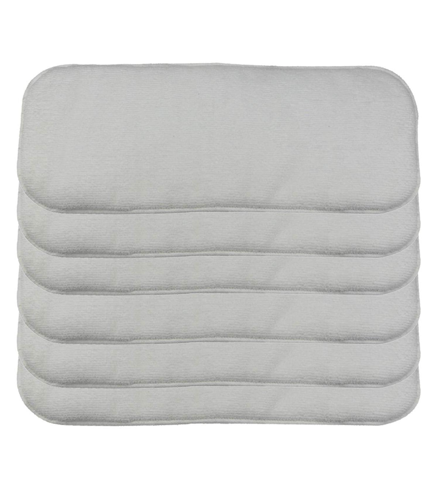 Happy Cherry Baby Diapers - Washable Reusable Microfiber Cloth Diaper Inserts Set of 6 - Soft Fabric - Eco-Friendly Baby Care - Buy Online on GoSupps.com