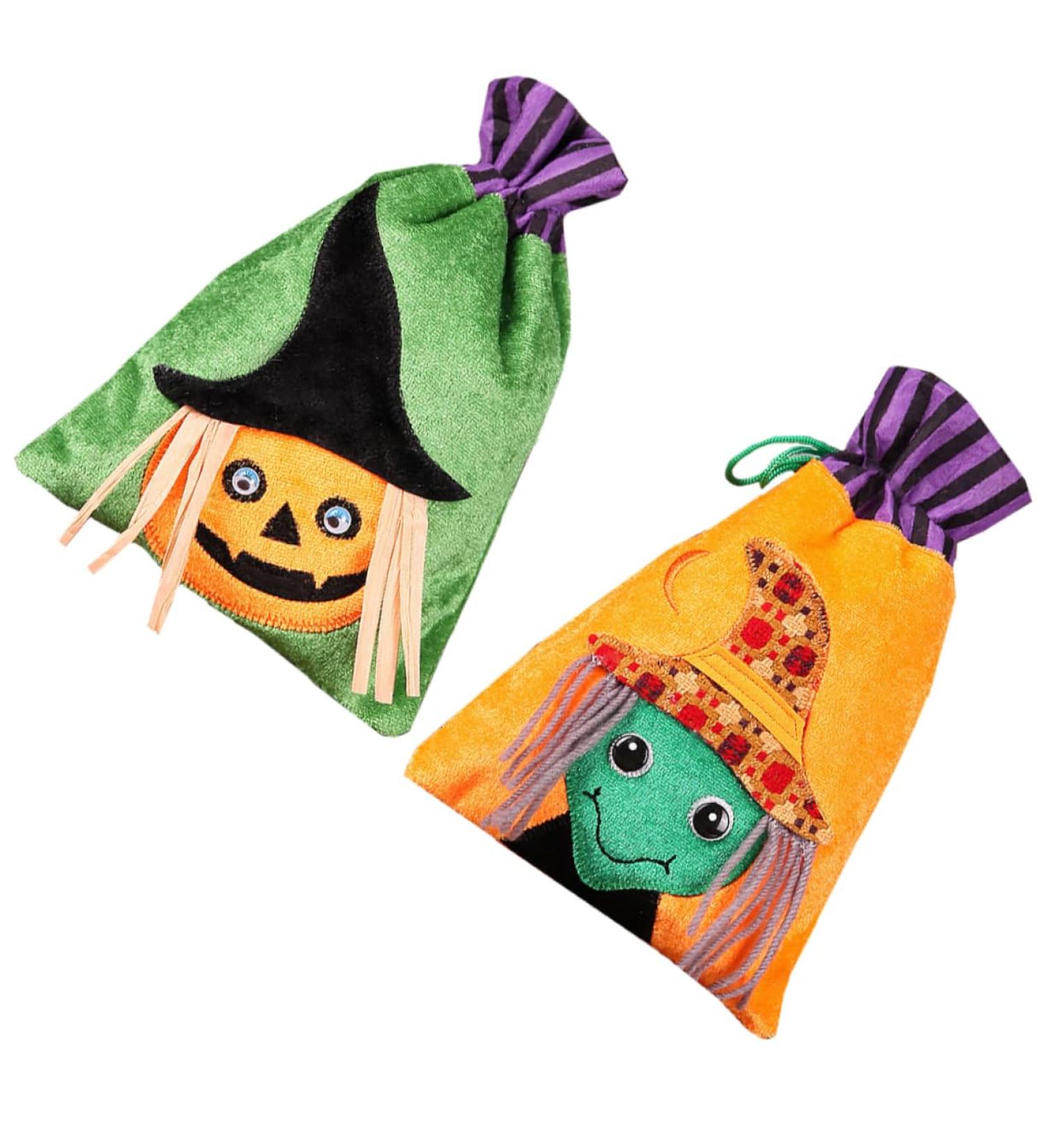 COLLBATH Present Bag 2pcs Lovely Halloween Children Present Pouch Candy Bag Candy Pouch - Buy Online on GoSupps.com