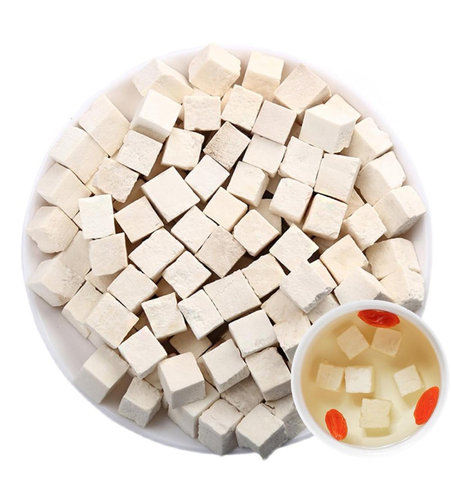 100% Dried Poria cocos 200G/7.05oz Amarante pure Amarante blanche fumig e sans soufre - sans OGM - tisane naturelle sans caf ine sans sucre ajout  - Buy Online on GoSupps.com