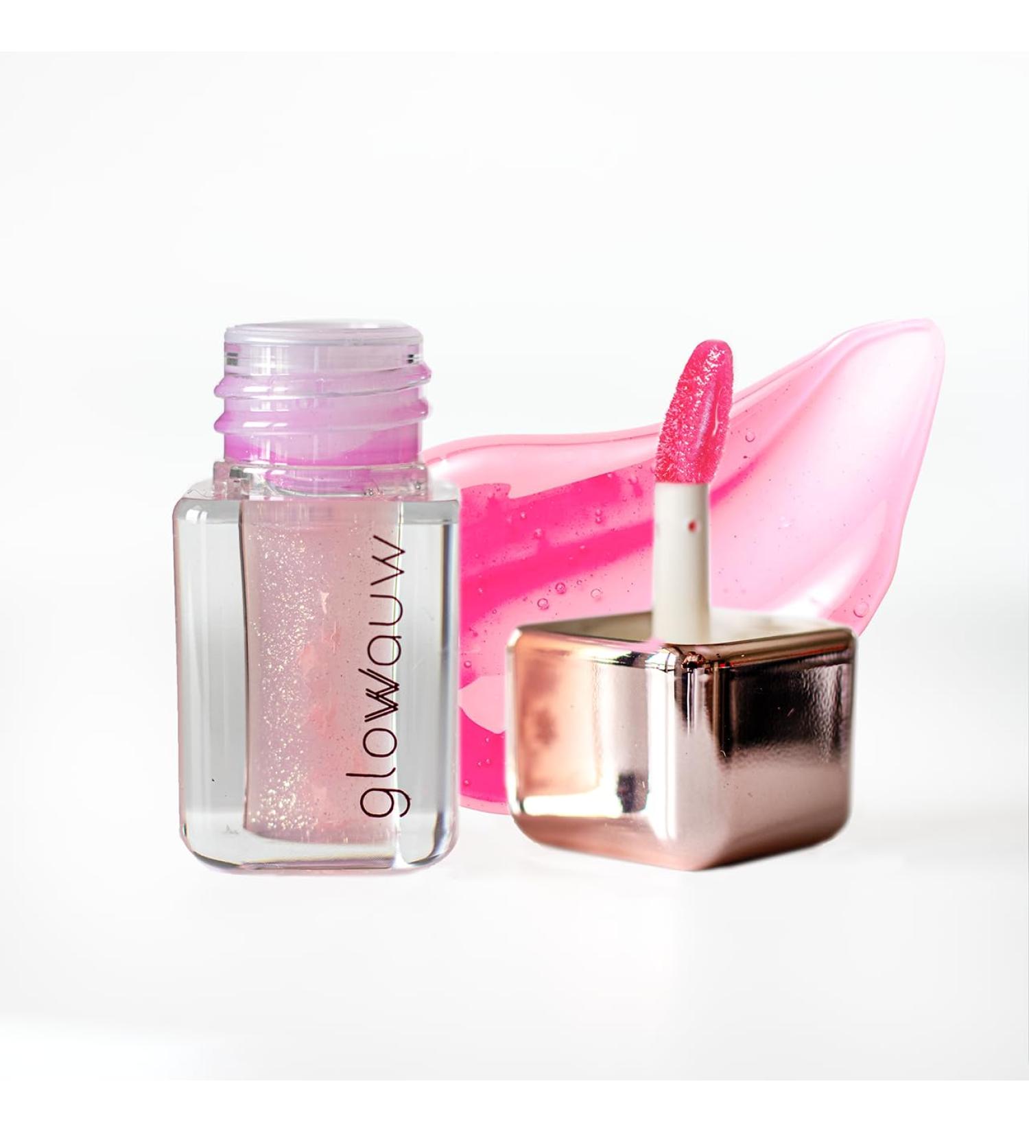 Strawberry Lip Oil - Vegan Hydrating Tinted High-Shine & Cruelty-Free | Shop Internationally - Buy Online on GoSupps.com