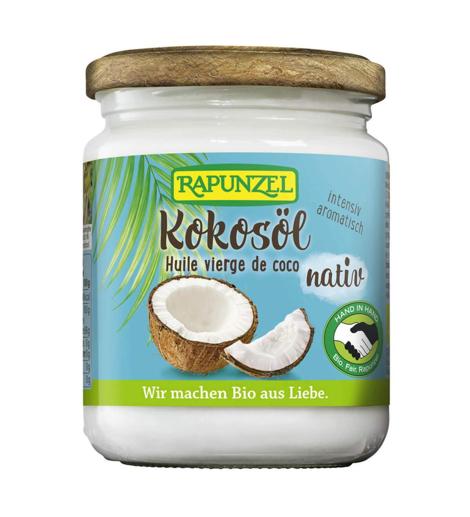 Rapunzel Naturkost Rapunzel - Nativ HIH Coconut Oil - 216 ml - Pack of 6