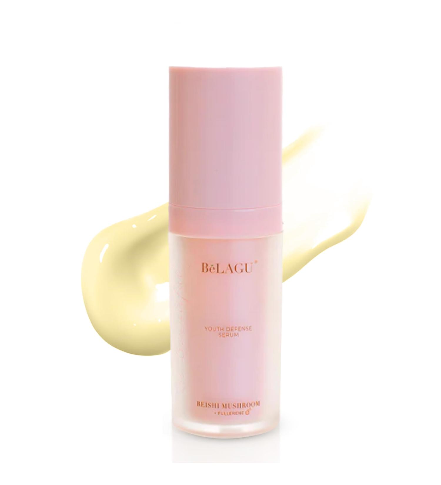 BeLAGU Youth Defense Serum for Face - Hydrating Facial Serum with Fullerene, Niacinamide & Tranexamic Acid - Moisturizing Skincare Essence for Smoothing Tone & Soft, Radiant-Looking Skin - 1 fl oz - Buy Online on GoSupps.com