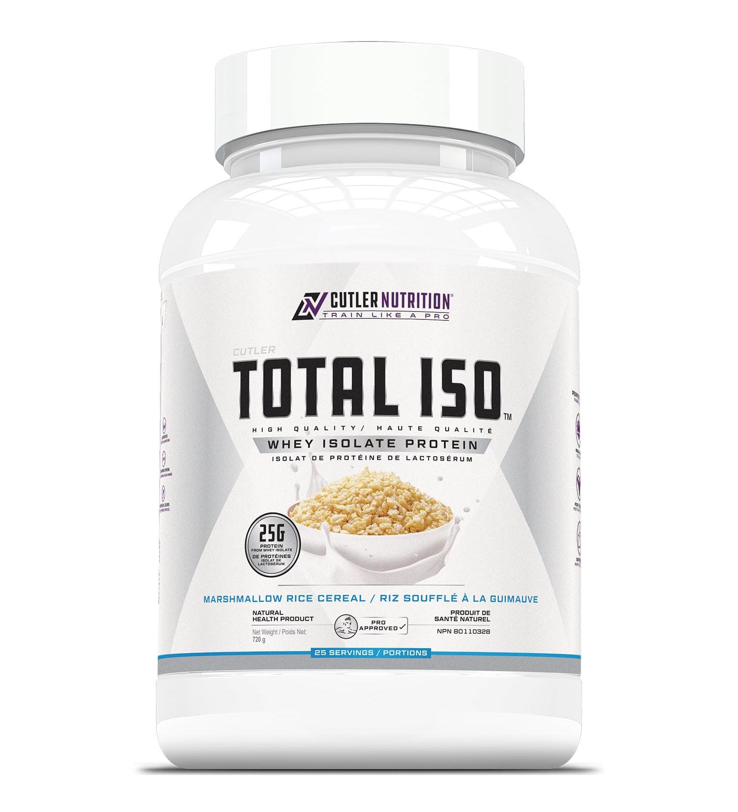 Total ISO Whey Isolate Protein Powder: Best Tasting Whey Protein Shake Featuring 100% Whey Protein Isolate Perfect Post Workout Protein Powder Mix and Meal Replacement Drink (25 Count (Pack of 1) Marshmellow) Marshmellow 25 Count (Pack of 1) - Buy Online on GoSupps.com