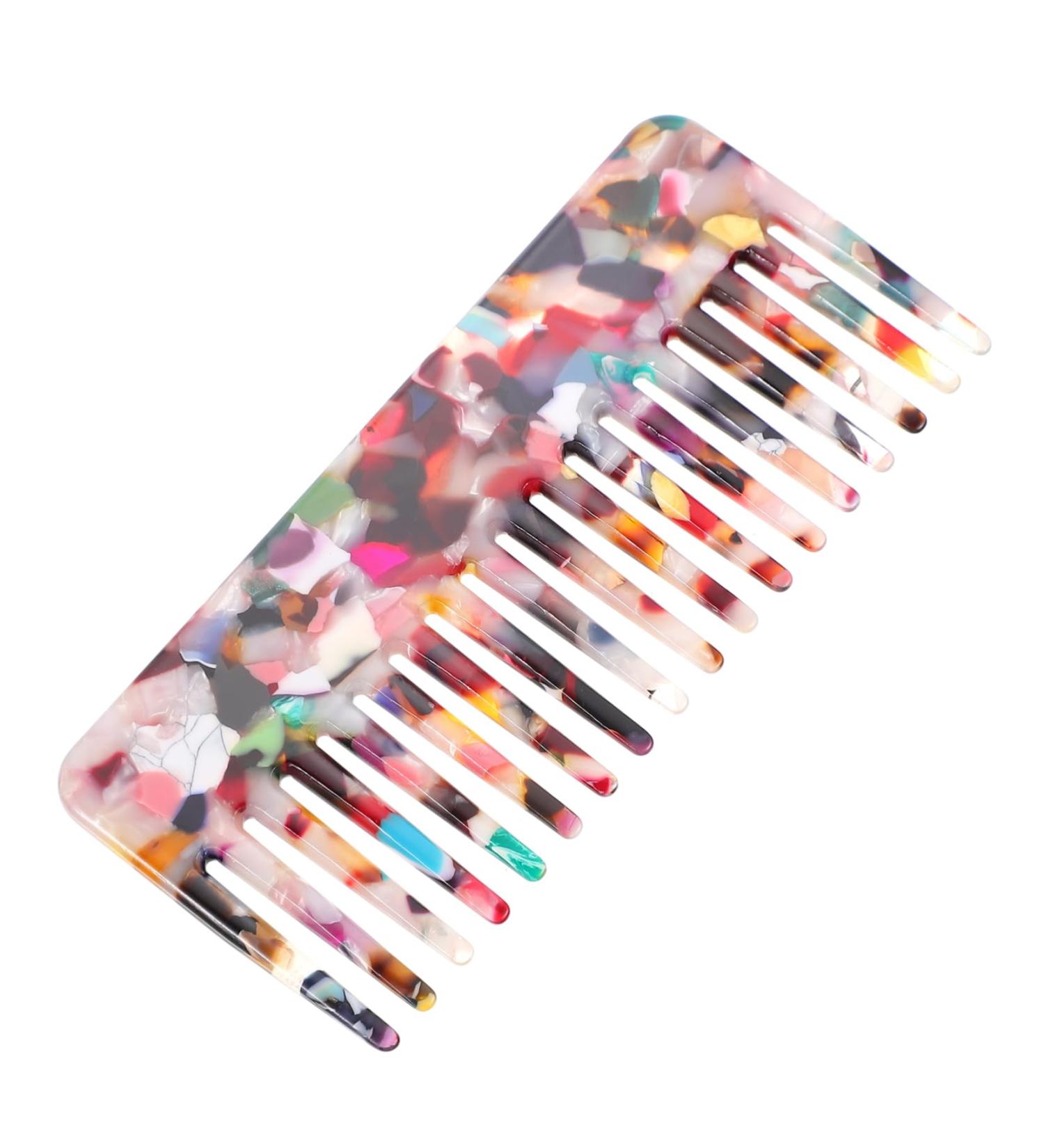 POPETPOP 1PC hair comb haircut combs cellulose combs Household Comb detangling hair brush detangling comb leopard hair teasing comb Hair Bang Comb Miss hair straightener curls plate vinegar - Buy Online on GoSupps.com