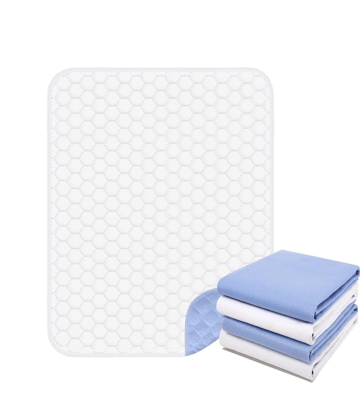 4 Pack Bed Pads for Incontinence Washable 28" x 36" Waterproof Bed Pads Adult Washable Incontinence Bed Pads for Adults Dog Kids 28x36 Inch (Pack of 4) 4.0 - Buy Online on GoSupps.com