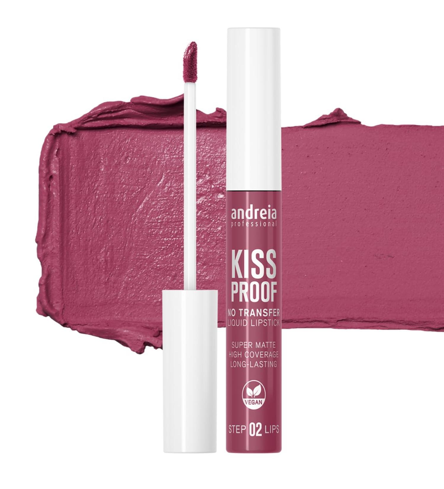  Andreia Andreia Kiss Proof Lipstick Rose No. 4 10ml - Buy Online on GoSupps.com