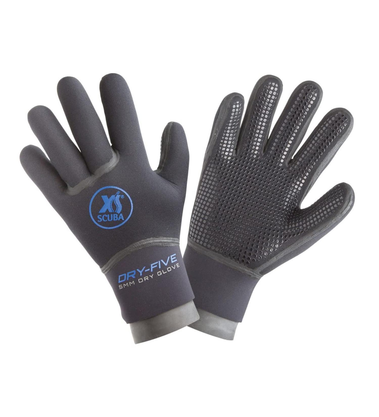 XS Scuba Dry Five Gloves - X-Large