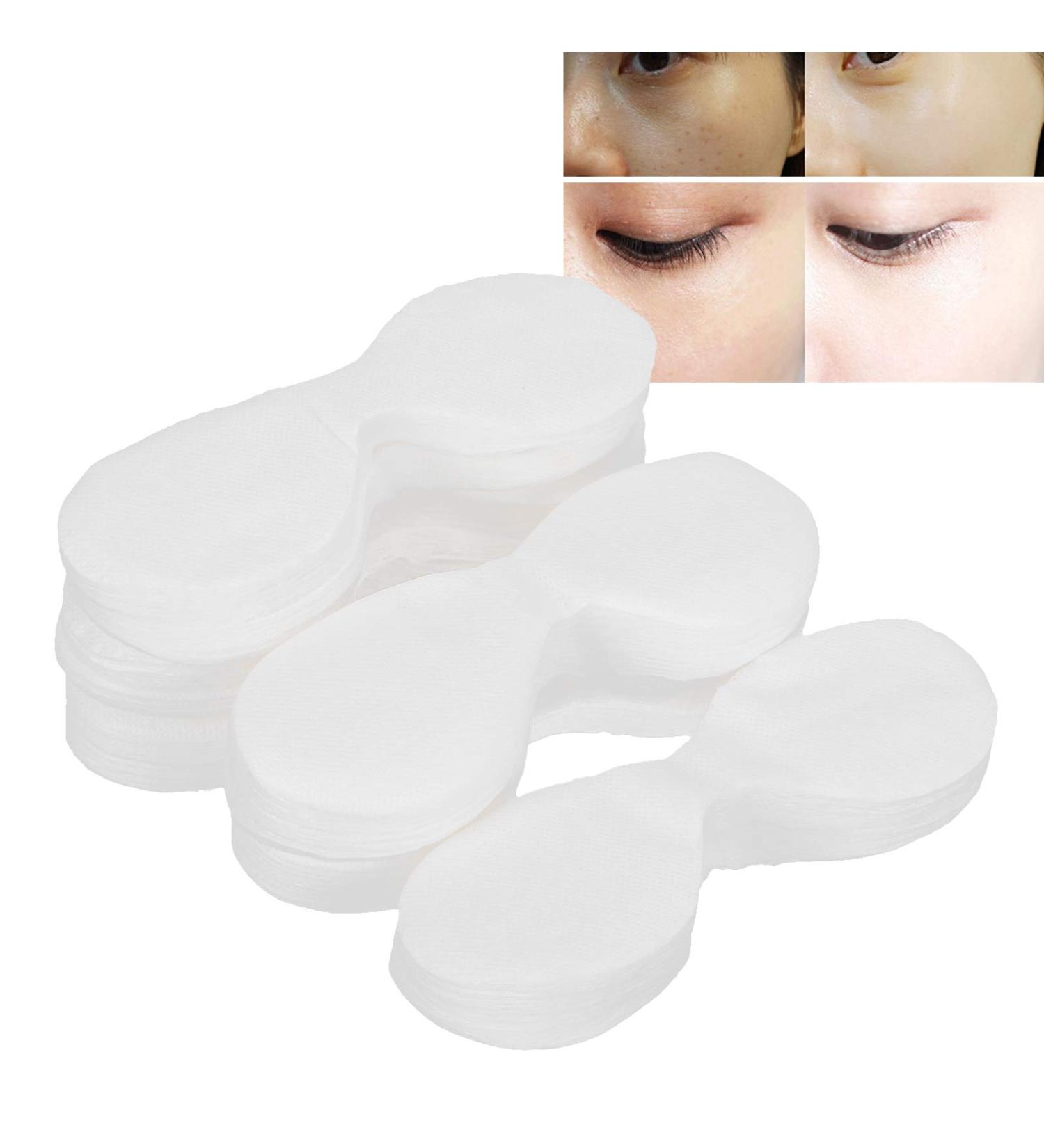 600 Pieces Eye Mask Paper Disposable Cotton DIY Eye Paper Beauty Salon Eye Sheet for Moisturizing for Facial Beauty Care - Buy Online on GoSupps.com