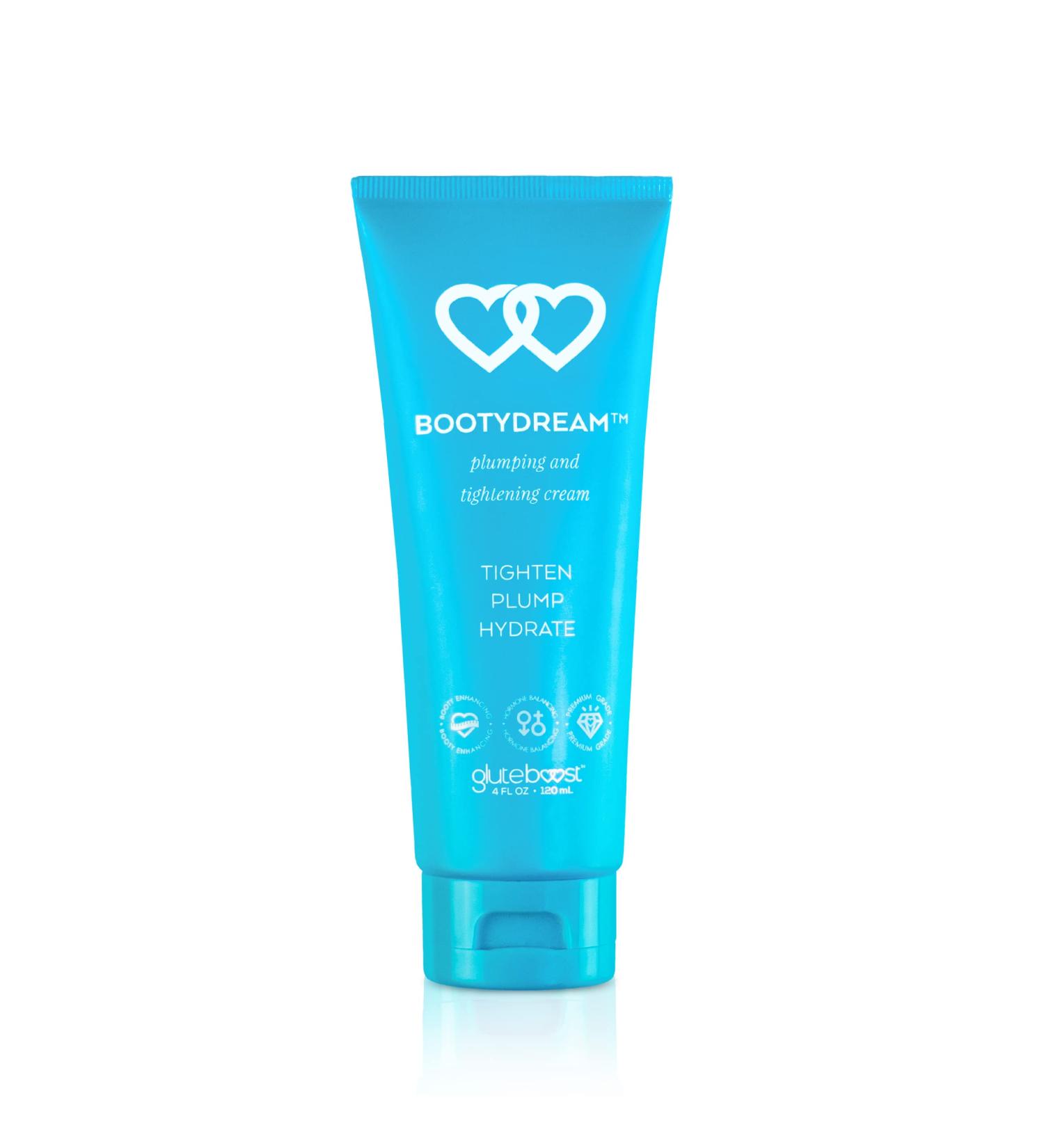 Gluteboost BootyDream Moisturizing Glute Cream - Natural Women Nourishing Lotion with Volufiline, Lavender & Coconut Oil - 1 Month Supply - Buy Online on GoSupps.com