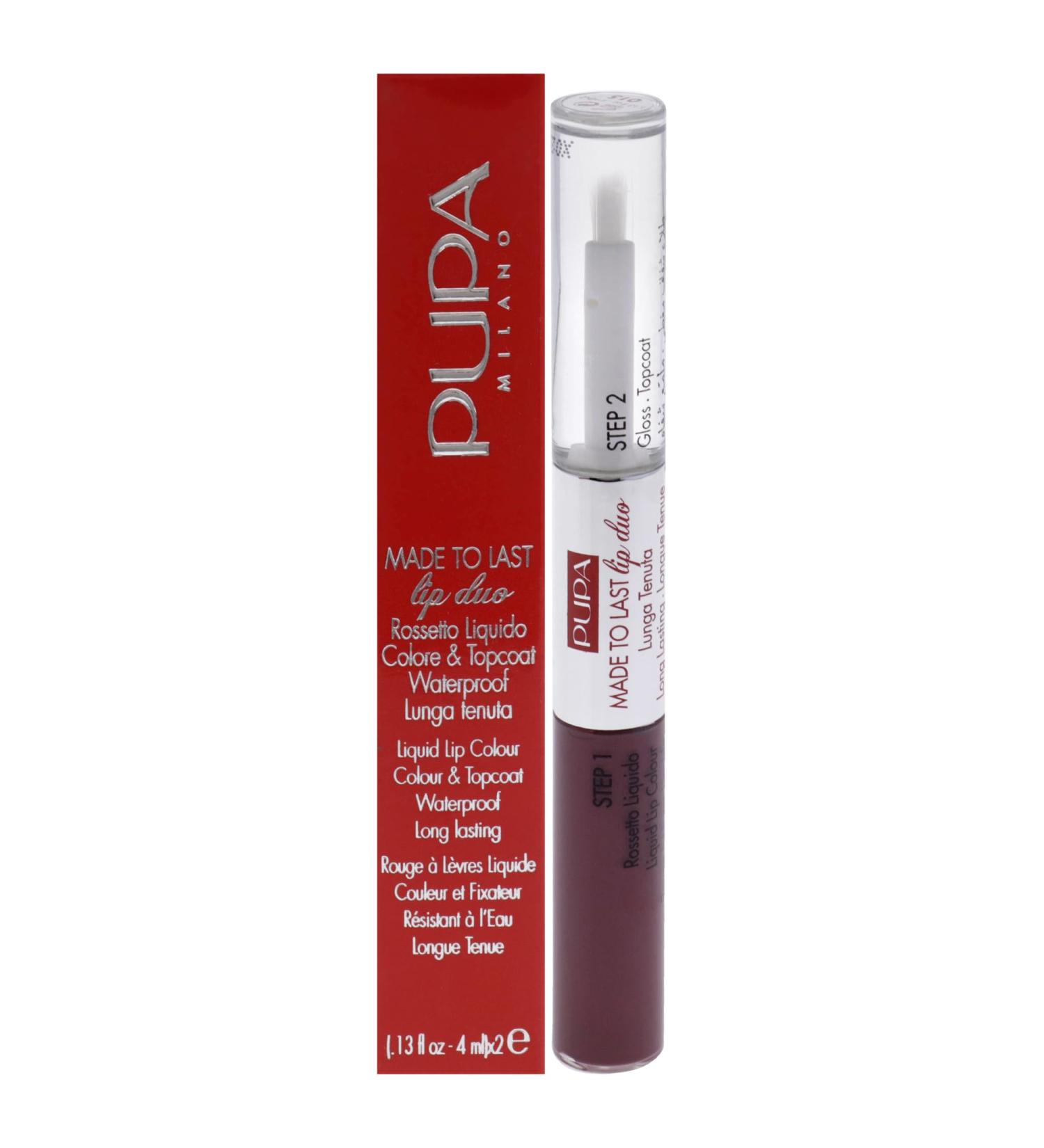 PUPA Milano Made To Last Lip Duo - Liquid Lipstick N. 015 Nude Set | Long-Lasting Lip Color | International Shipping Available - Buy Online on GoSupps.com