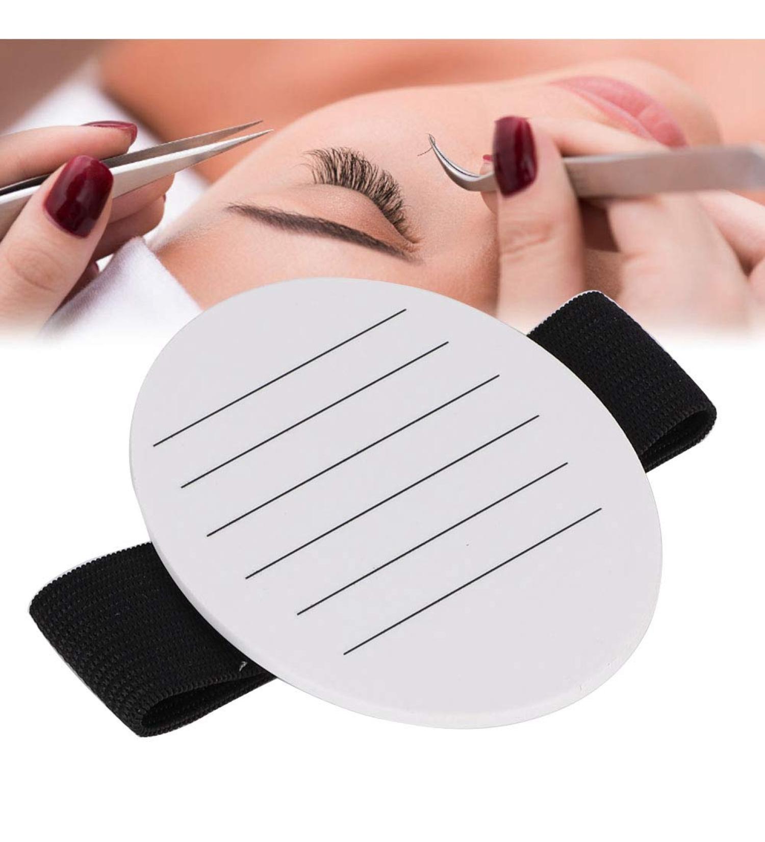 Portable False Eyelash Tray with Straps - Perfect for Eyelash Extensions & Grafting | Acrylic Eyelash Support for International Shipping - Buy Online on GoSupps.com