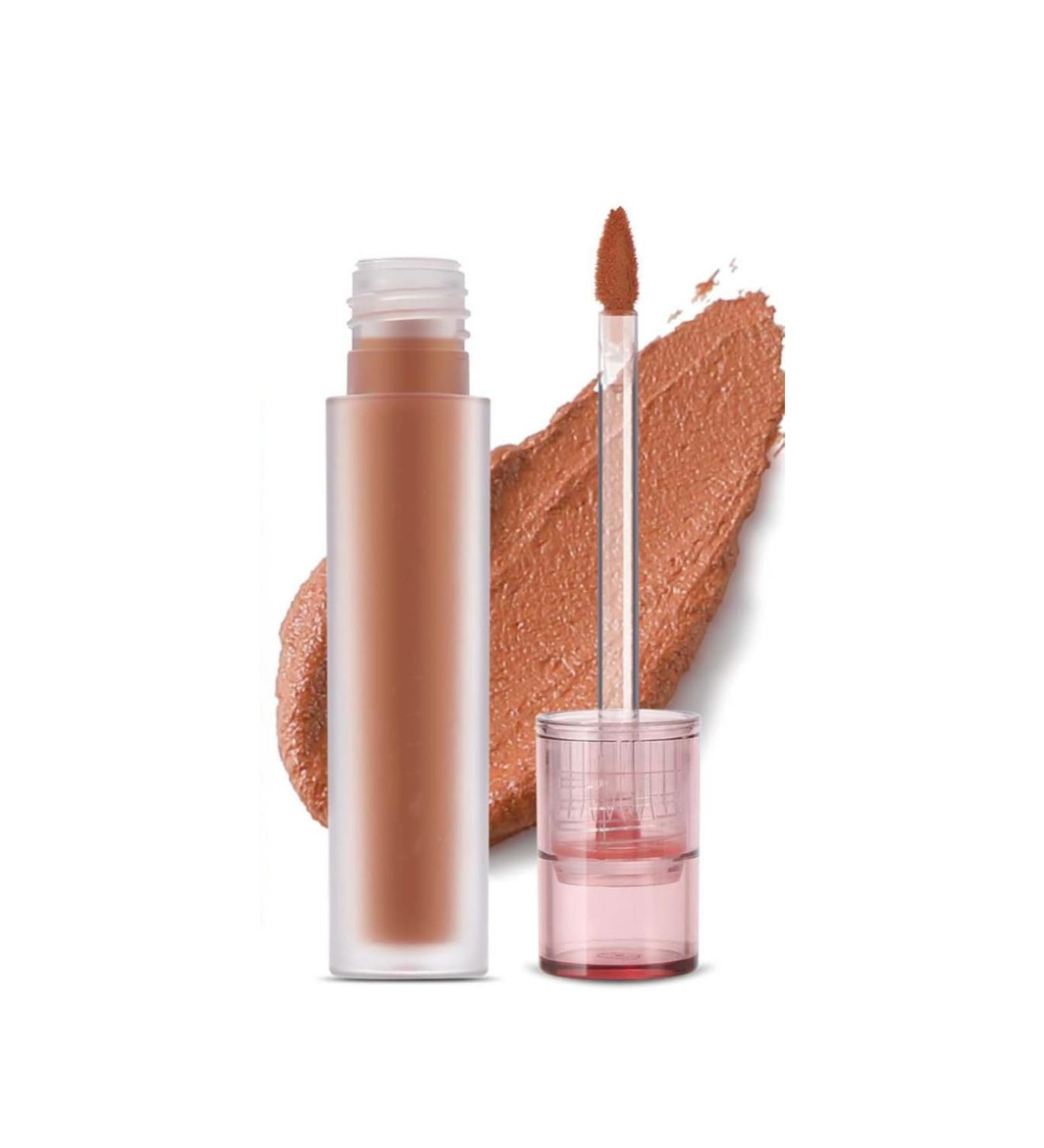 Matte Lipstick Long-Wear Waterproof Lipstick Lip Gloss Matte Matte Lip Mud Matte Velvet Not Easy To Stick To Cups Liquid Mouth Red Lip Glaze Matte Lipstick (#03 1PC) - Buy Online on GoSupps.com