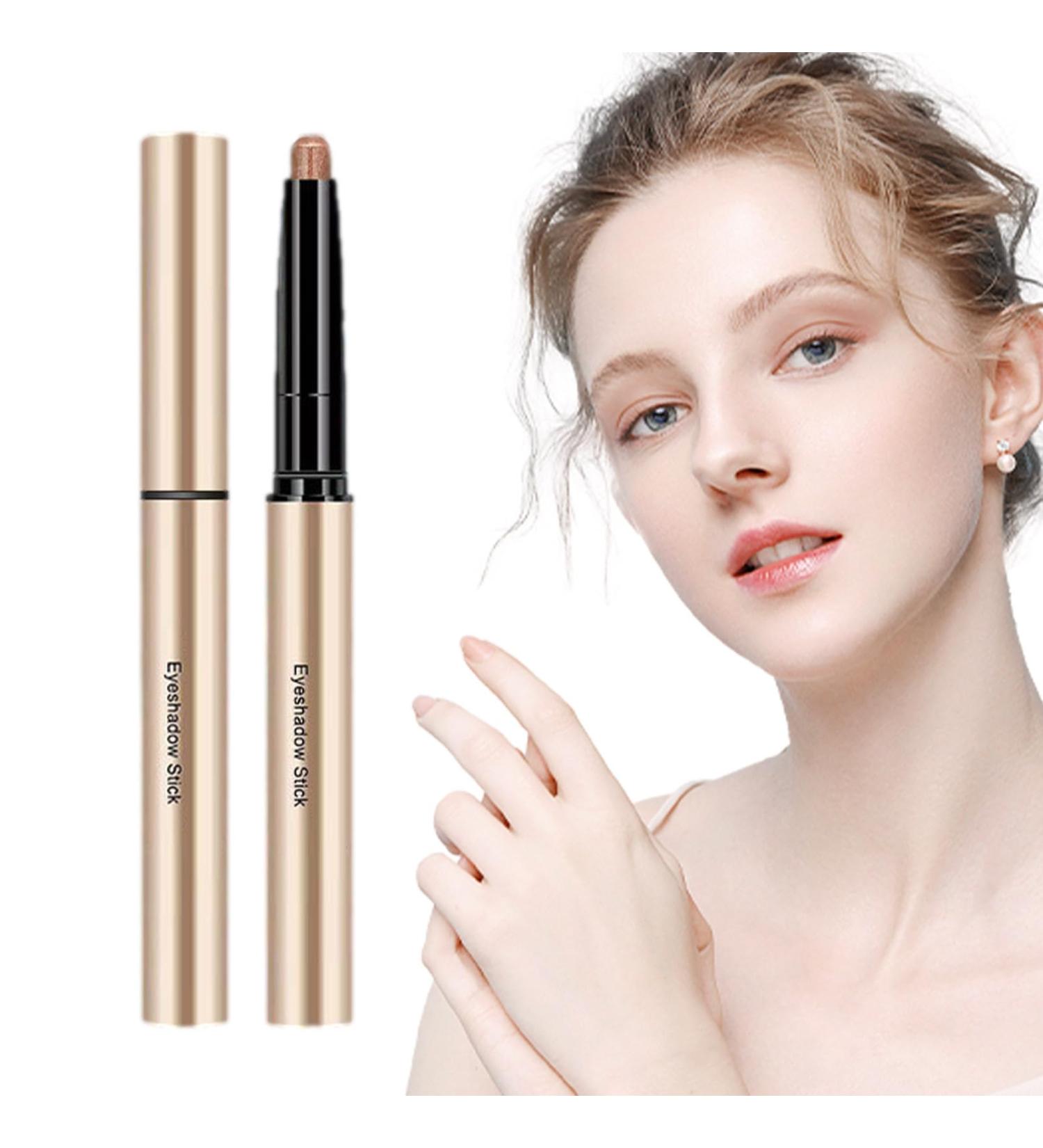 Eyeshadow Shimmer Stick - Long Lasting Eye Brightening Stick | Eye Brightening Pencil for Eyeshadow Makeup Kongque Eyeshadow Pencil - Buy Online on GoSupps.com