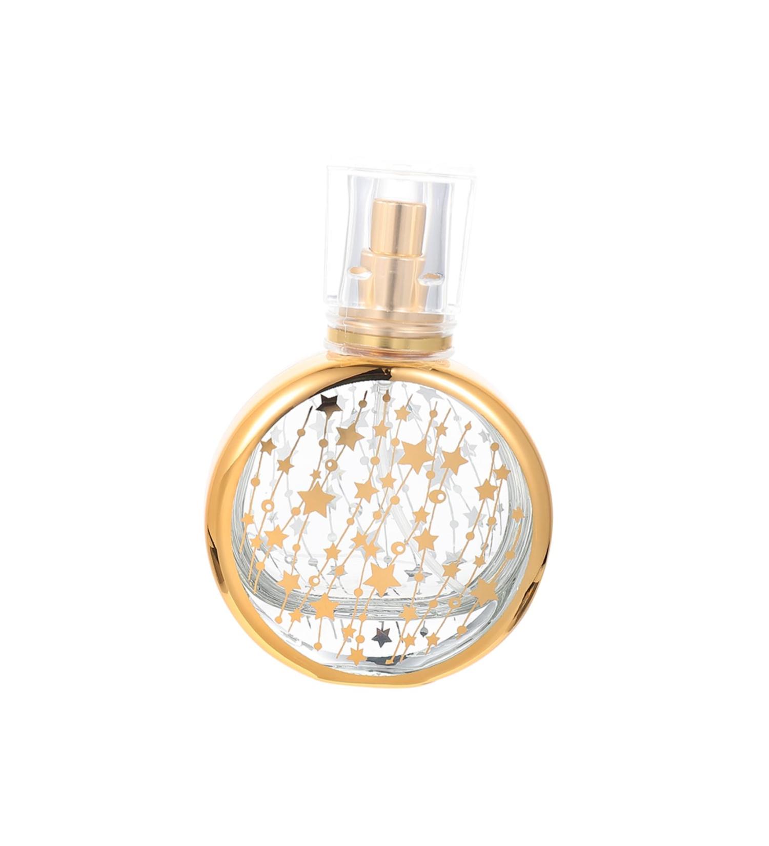 Angoily Perfume Bottle Travel Perfume Fine Mist Spray Bottle Perfume Containing Bottle Walking Stick Tips Metal Perfume Container Gold Spray Perfume Sprayer Filling up Glass - Buy Online on GoSupps.com