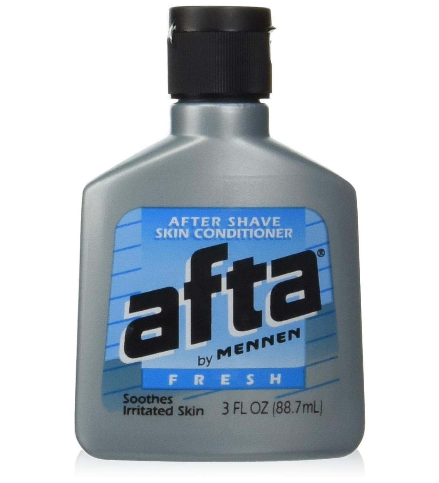 Afta After Shave Skin Conditioner Fresh 3 oz - Pack of 5 | Soothing Post-Shave Treatment - Buy Online on GoSupps.com