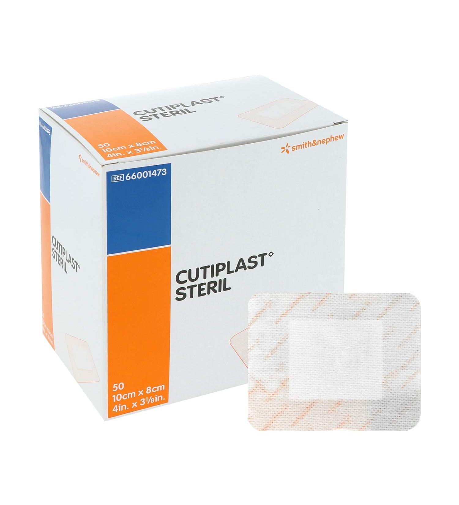 Buy CUTIPLAST Sterile Wound Dressing 10cm x 8cm - 50 Pcs | International Shipping Available - Buy Online on GoSupps.com