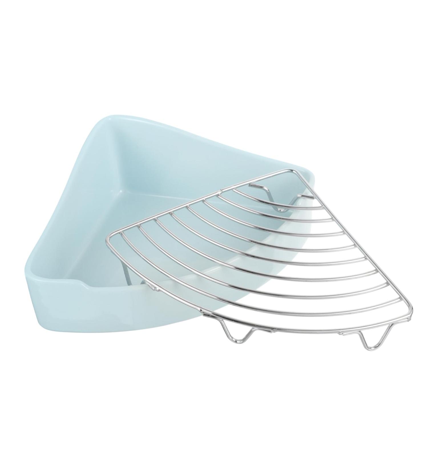 BESPORTBLE Small Pet Ceramic Toilet Cat Toilet Hamster Bunny Clean Equipment Chinchilla Potty Tray Ceramics 24x18.5cm Sky-blue - Buy Online on GoSupps.com