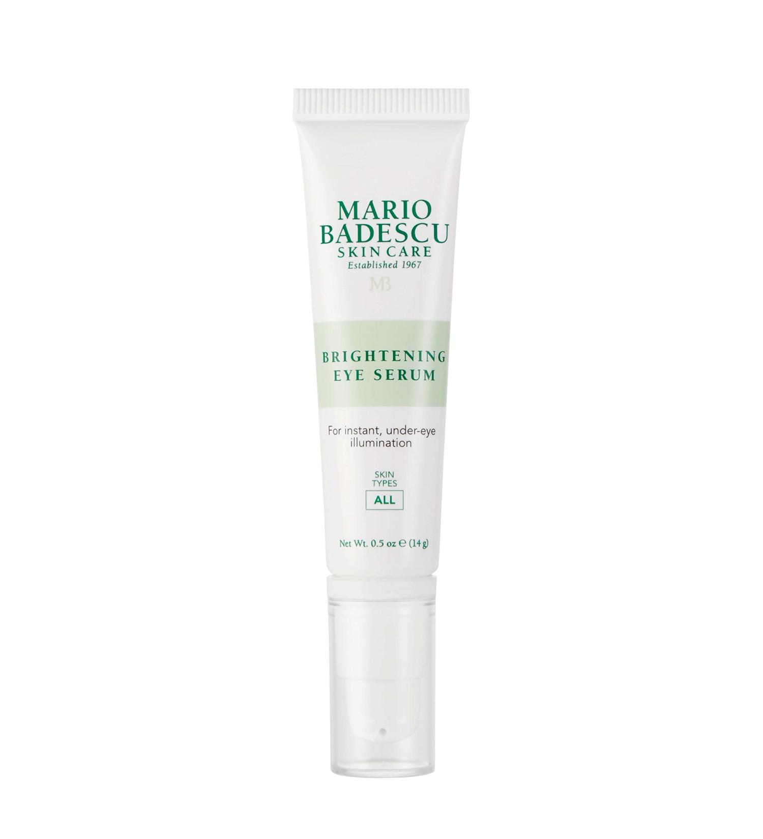 Mario Badescu Brightening Under Eye Serum - Anti Aging & Hydrating with Caffeine & Squalane 0.5 oz - Buy Online on GoSupps.com