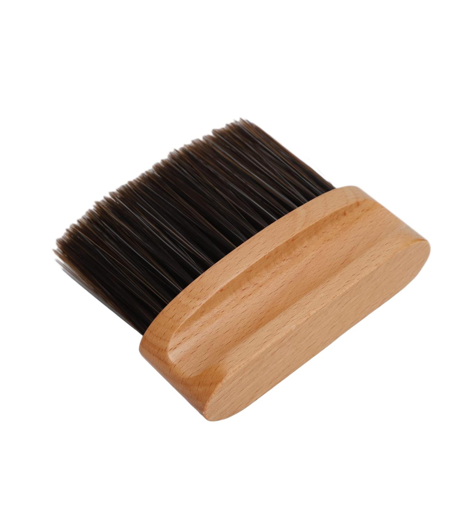 Neck Hair Cleaning Brush Barber Neck Duster Brush Good Hair Combing Effect for Hairdressing for Home Use Hairdressing - Buy Online on GoSupps.com
