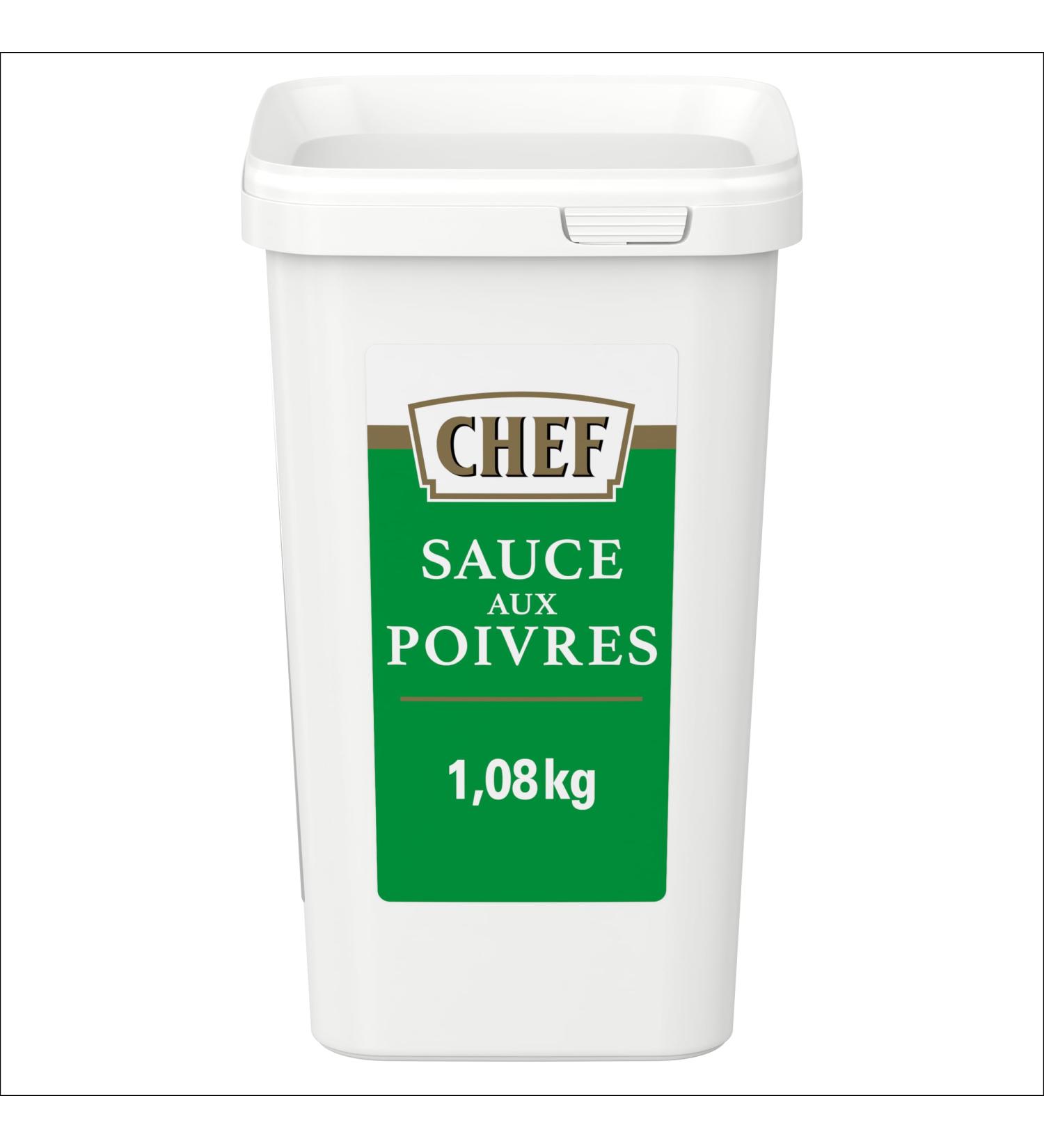 CHEF Pepper Sauce - Culinary Aids Sauce - Box of 1.1 kg for 9.6 L - Buy Online on GoSupps.com