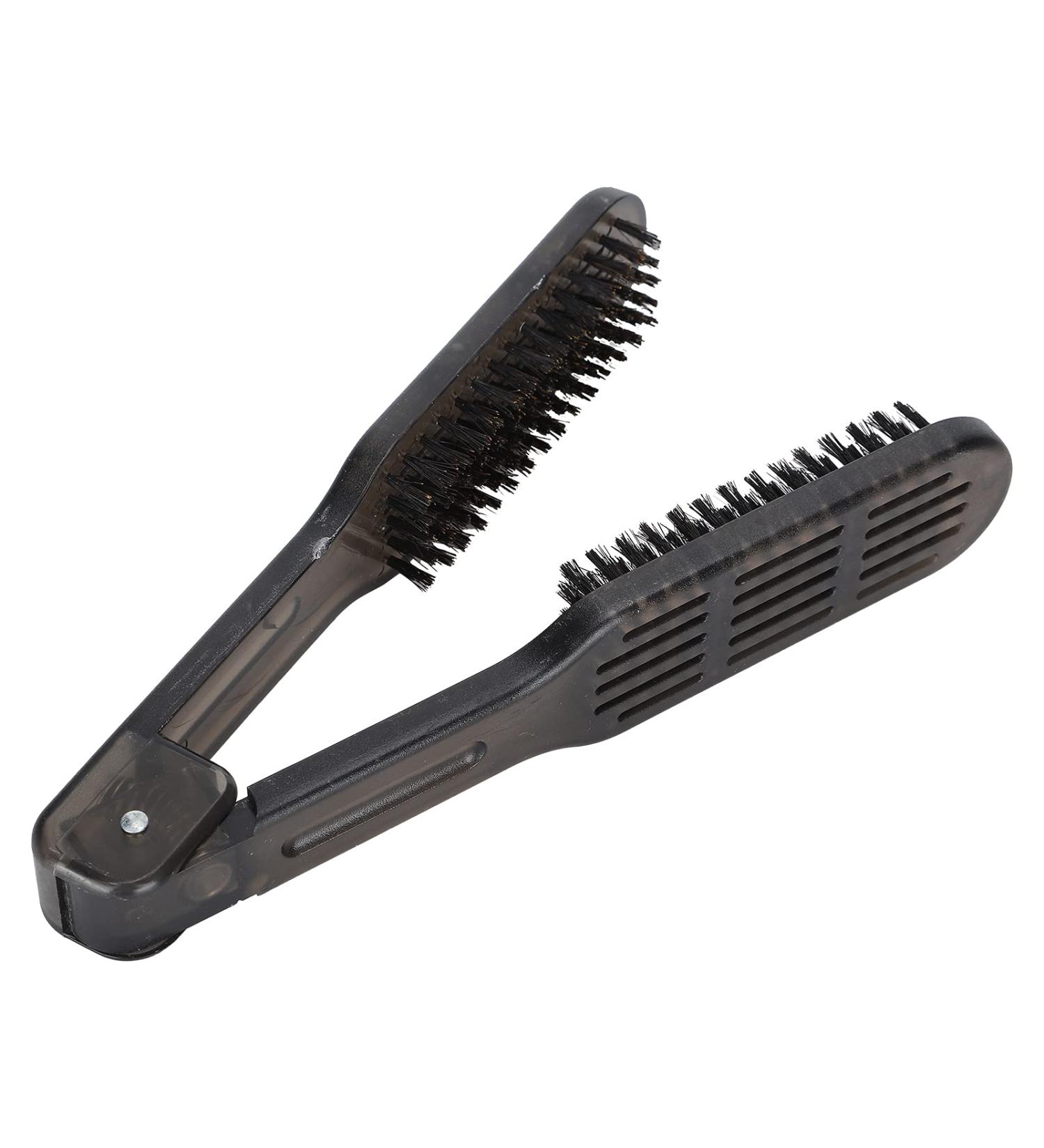 Hair Straightener Brush Styling Brush Ergonomic Handle for Fast Drying Styling with High Temperature Resistance Hair Straightener Brush - Buy Online on GoSupps.com