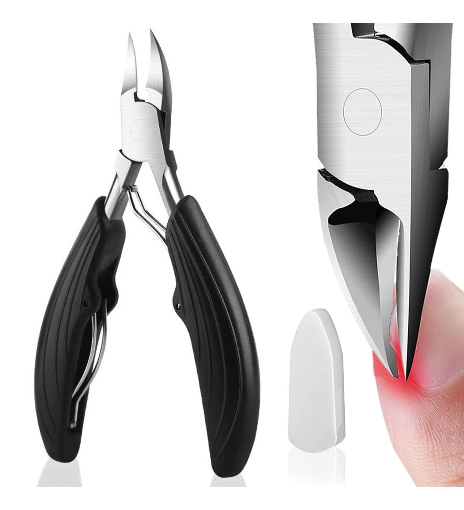 Toe Nail Clippers for Thick Nails Heavy Duty Professional Nail Clippers for Elderly Ingrown Nails Dead Skin Calluses - Buy Online on GoSupps.com
