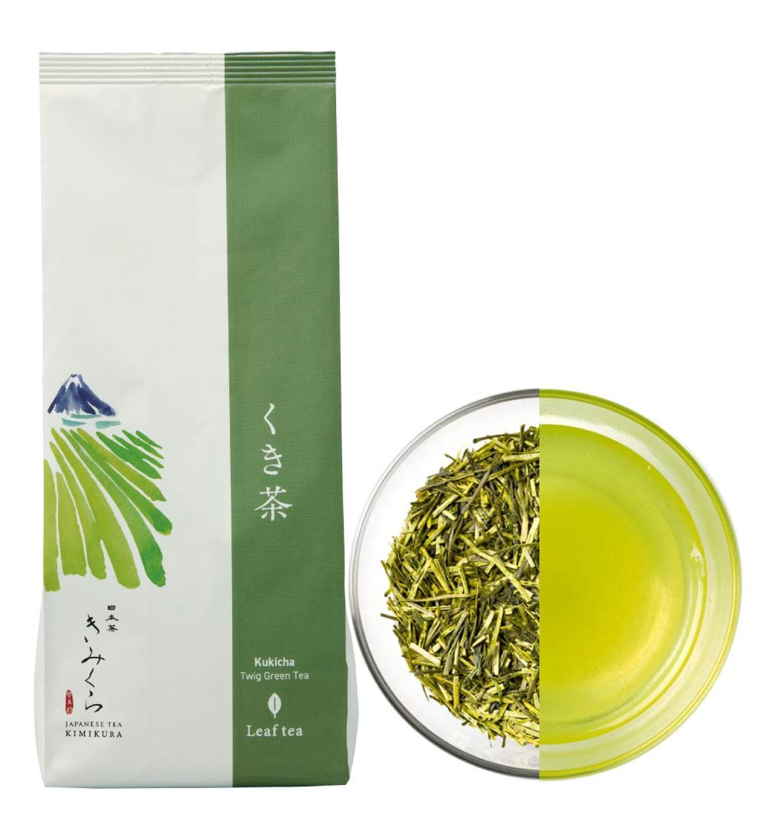 Premium Kukicha Twig Green Tea Loose leaf 200g/7.0oz from JAPAN | Japanese Tea KIMIKURA - Buy Online on GoSupps.com
