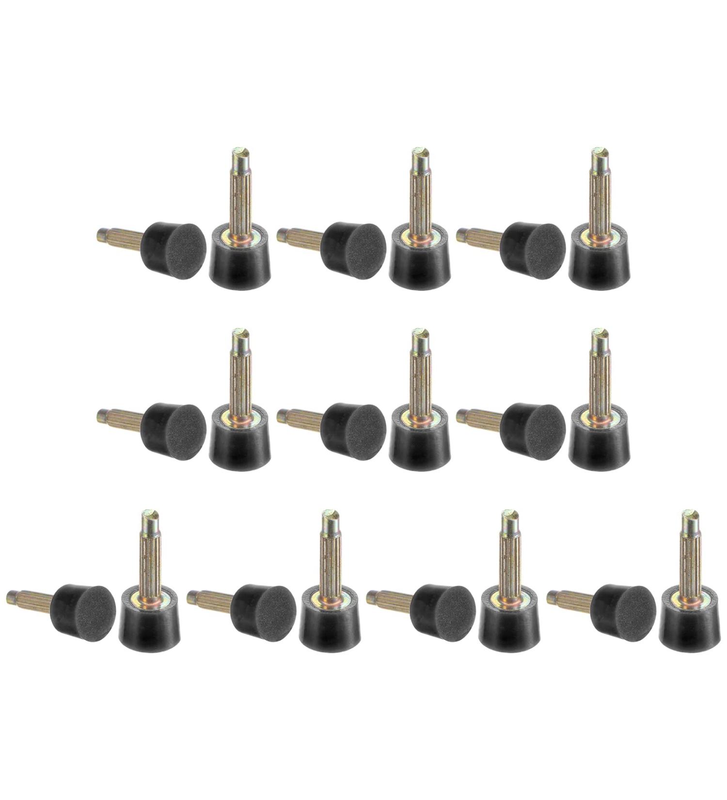 Buy HARFINGTON 10 Pairs TPU High Heel Tips Durable Replacement Caps for Women s High Heels 2.4mm Fine Core Pin 7mm Round Shape Repair Caps in Black | International Shipping Available - Buy Online on GoSupps.com
