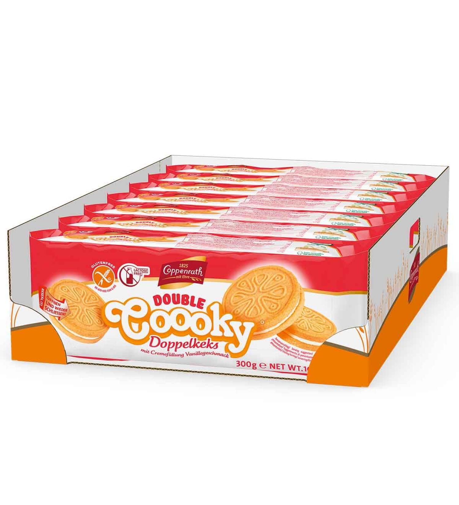 Coppenrath Coppenrath Double Coooky Vanilla Gluten Free and Lactose Free (1 x 300g)