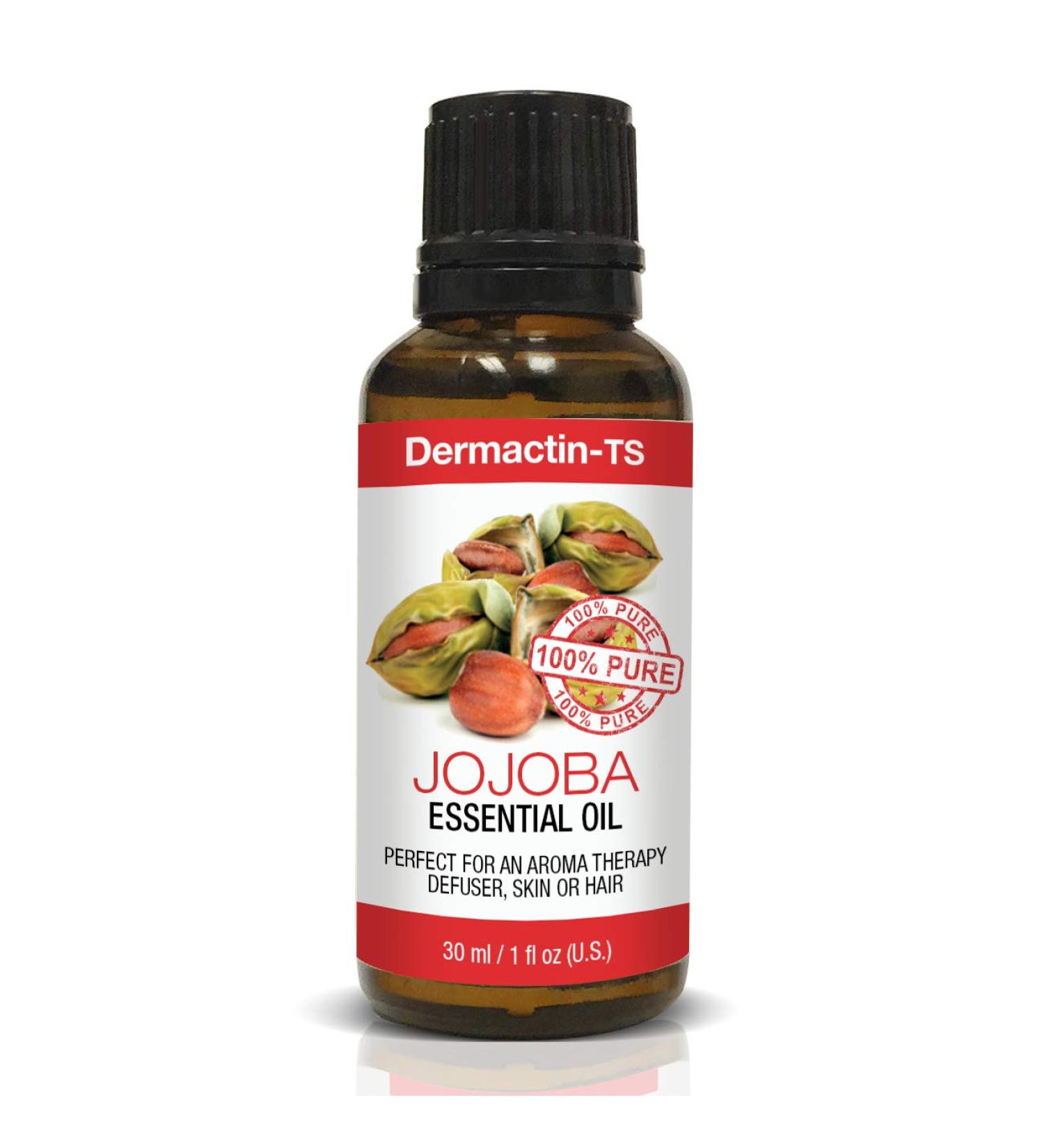 Dermactin 100% Pure Essential Oil - Jojoba Oil 1 oz. - Buy Online on GoSupps.com