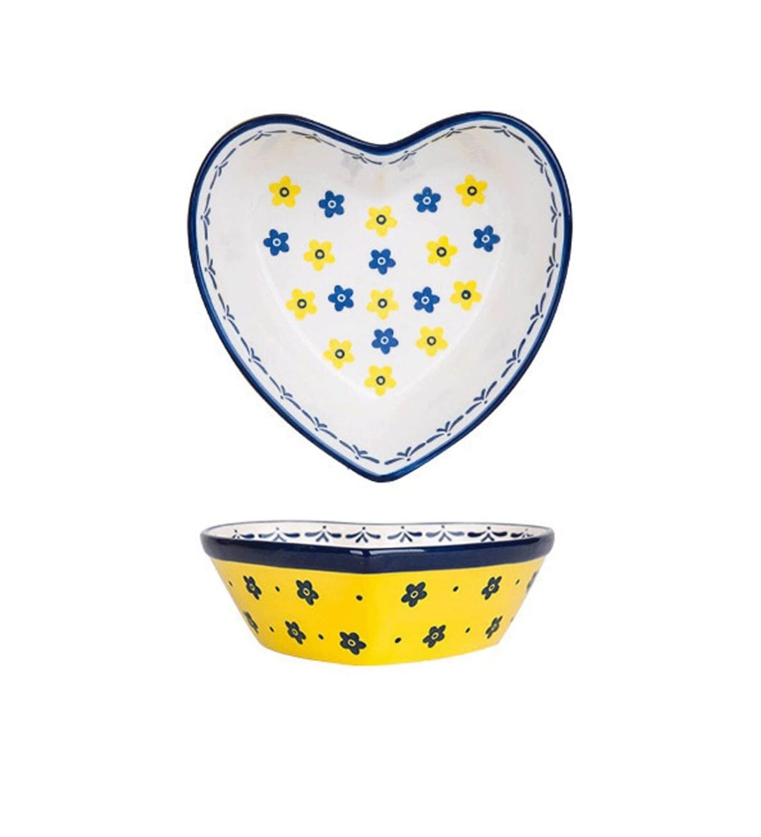 Salad Bowls Mixing Bowls Ceramic Bowl Fruit Salad Bowl Heart Shape Kitchen Breakfast Rice Bowl Tableware Dessert Noodle Bowl Kitchen Restaurant Bowl Salad Bowl Pasta Bowls (A) - Buy Online on GoSupps.com