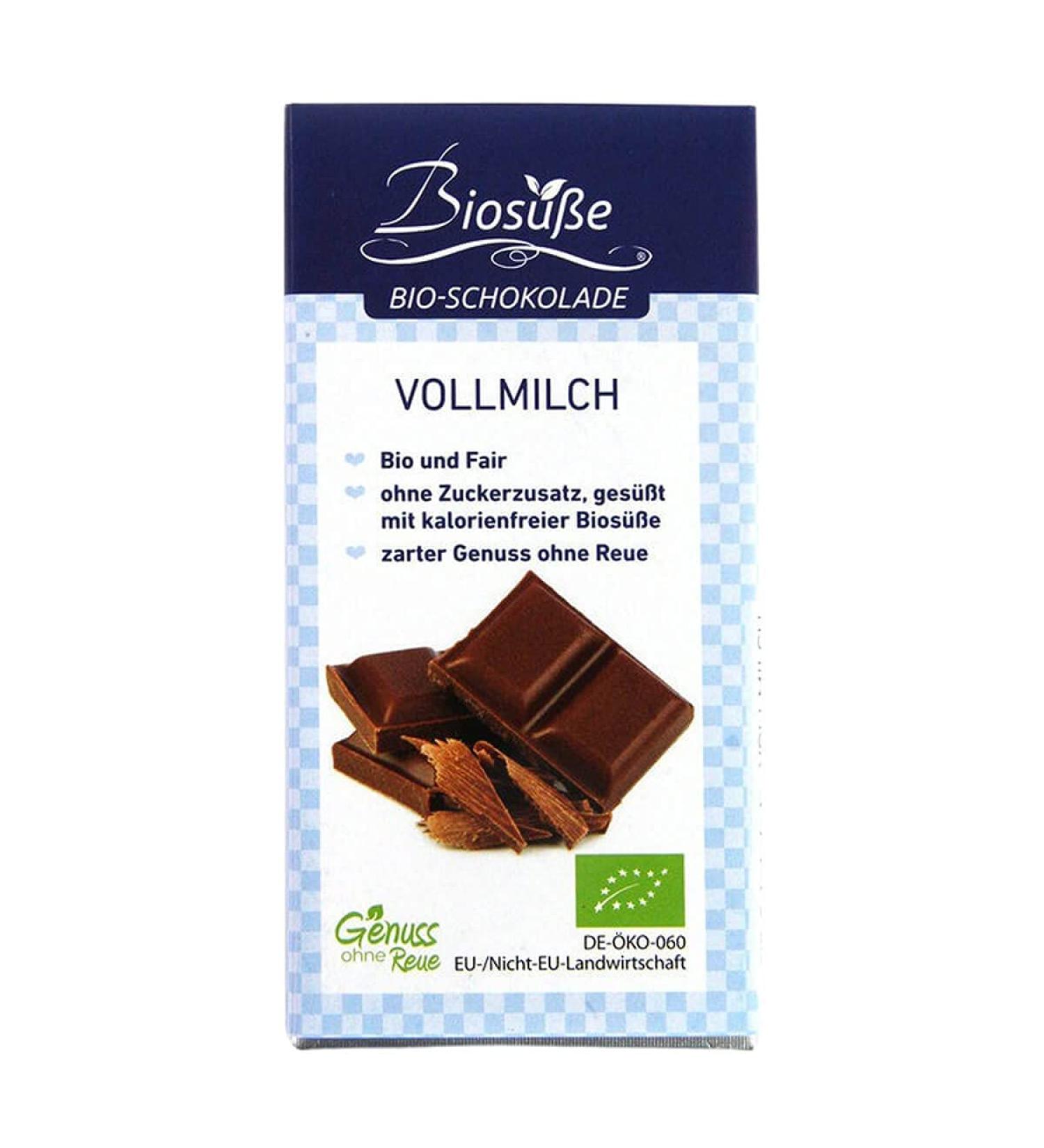 Genuss ohne Reue Guilt-free indulgence - Pure Organic Chocolate - 40 g - Pack of 12