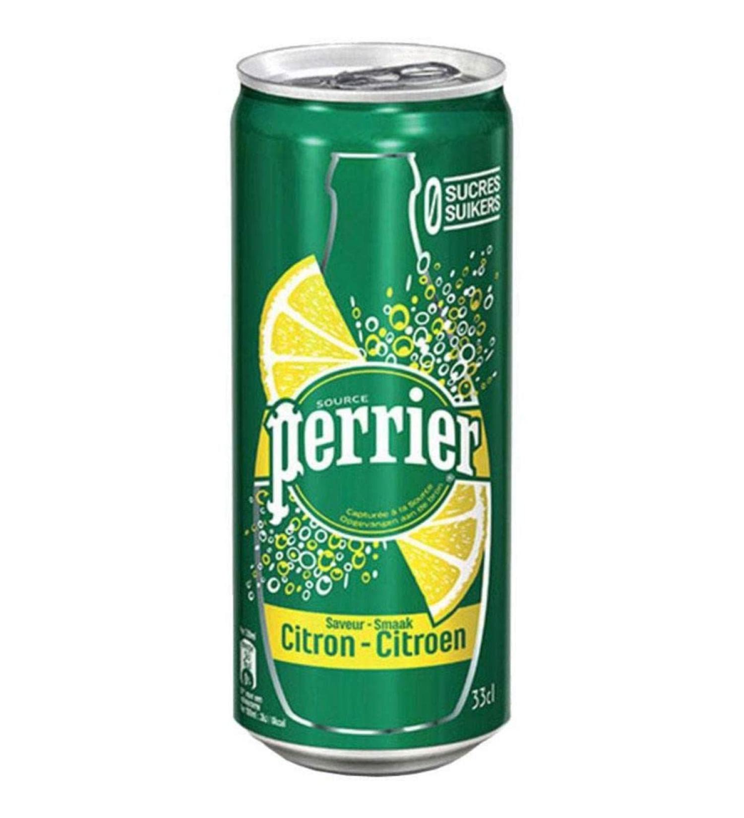 Perrier Aromatise Lemon Mineral Water 6 x 33 cl