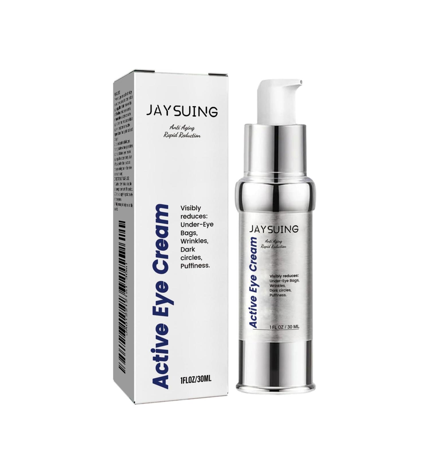 Jalegoel Active Eye Cream for Dark Circles & Puffiness - Anti-Aging Eye Cream with Acetyl Hexapeptide-8 & Caffeine Reduces Eye Bags Wrinkles & Fine Lines Hydrating & Firming Eye Treatment - Buy Online on GoSupps.com