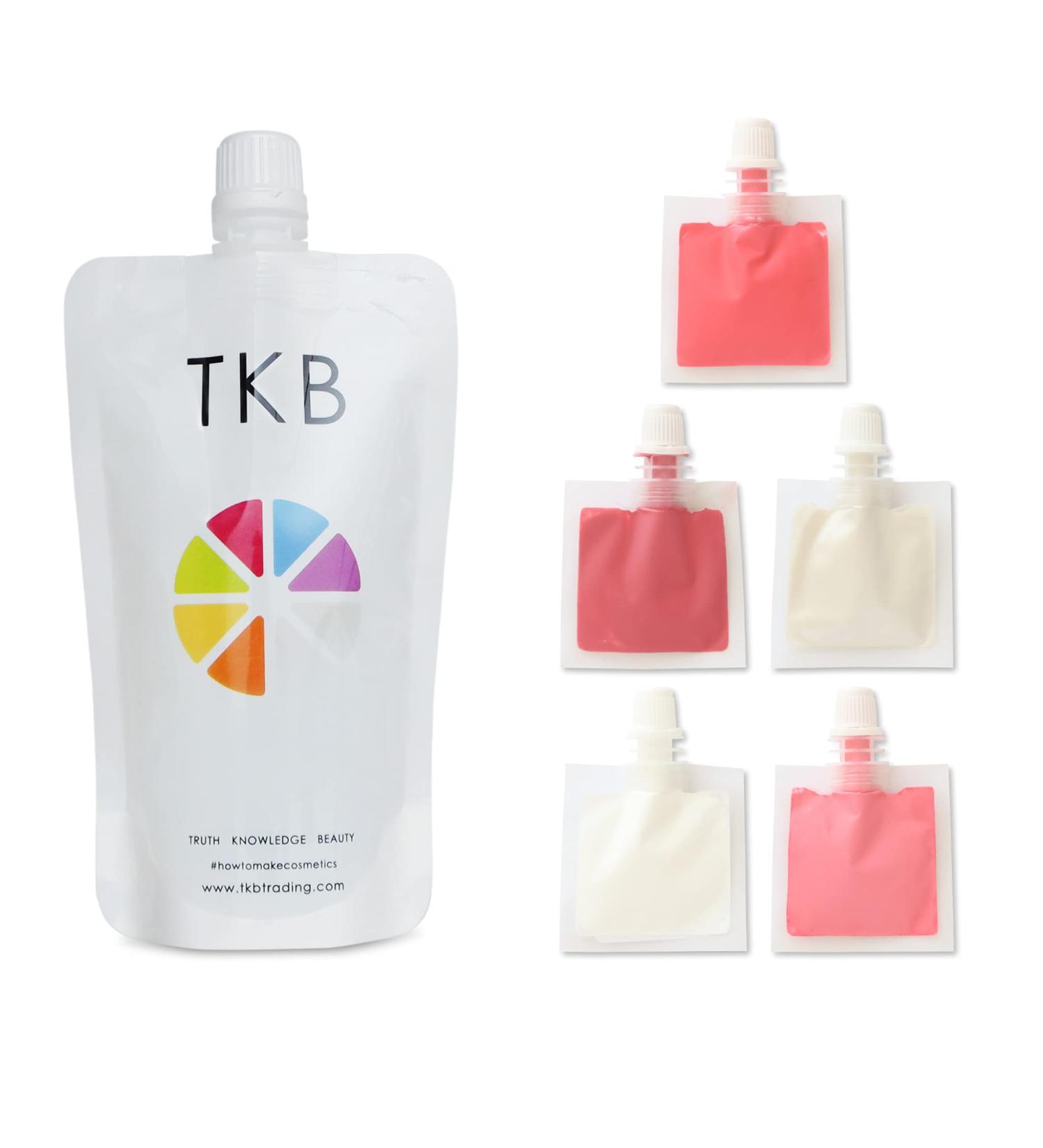 TKB Gloss Base & Sweet Heart Lip Liquid Colors Set | Clear Lip Gloss DIY Kit Made in USA Mineral Oil Free - Sample (7ml) Set 2 - Buy Online on GoSupps.com