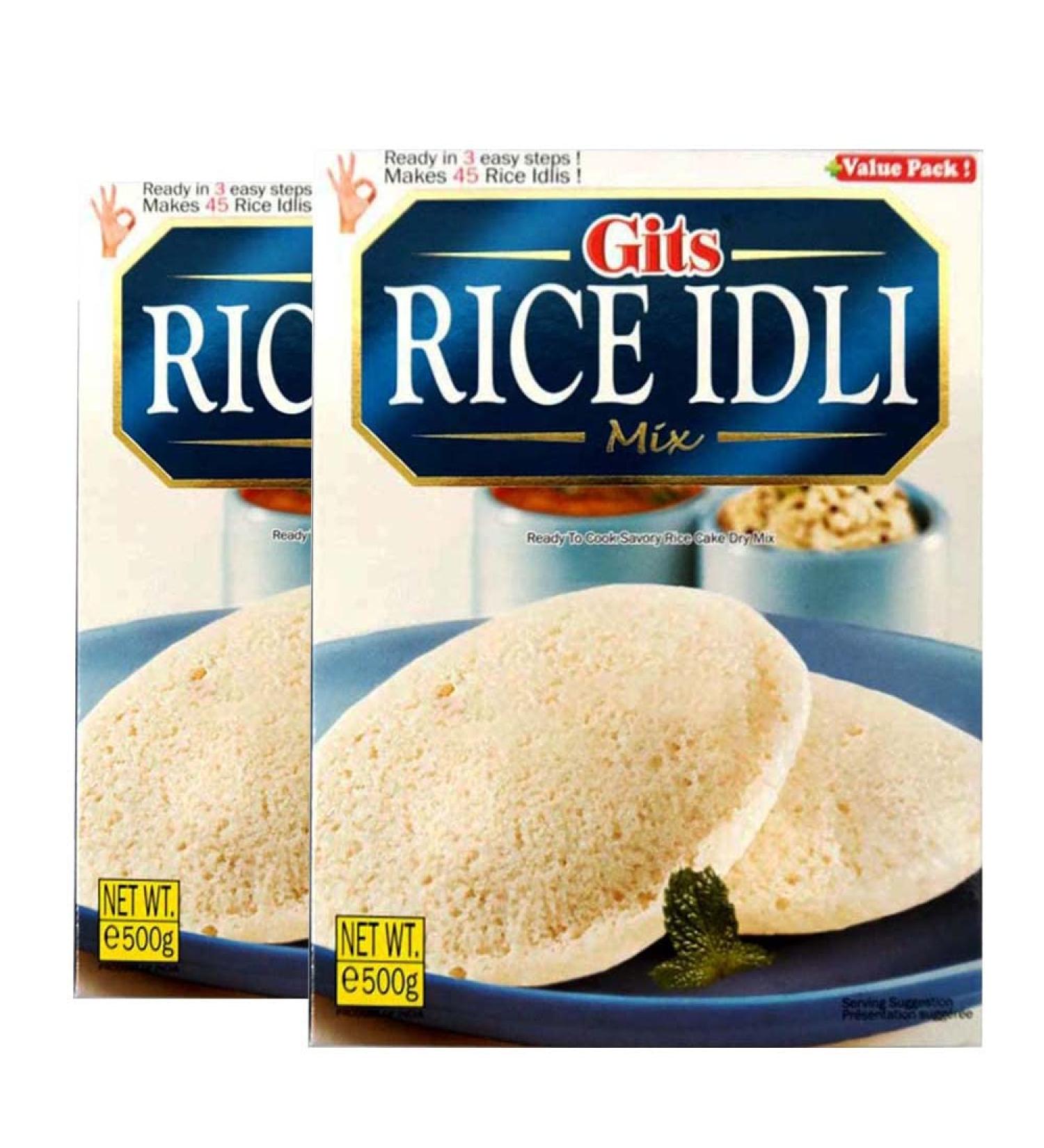 GITS Idli Mix 500G | GITS Idli Instant Breakfast Mix | Indian Instant Mix | Idli South Indian Breakfast | Idly Mix | GITS Idly Mix | Indian Origin (Pack of 2) - Buy Online on GoSupps.com