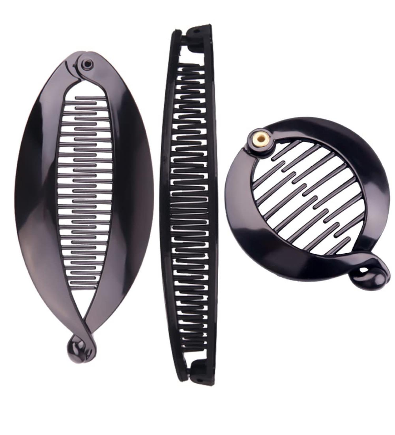 Banana Clips Hair for Thick & Fine Hair - Fishtail Hair Clip and Ponytail Holder for Women and Girls - Buy Online on GoSupps.com