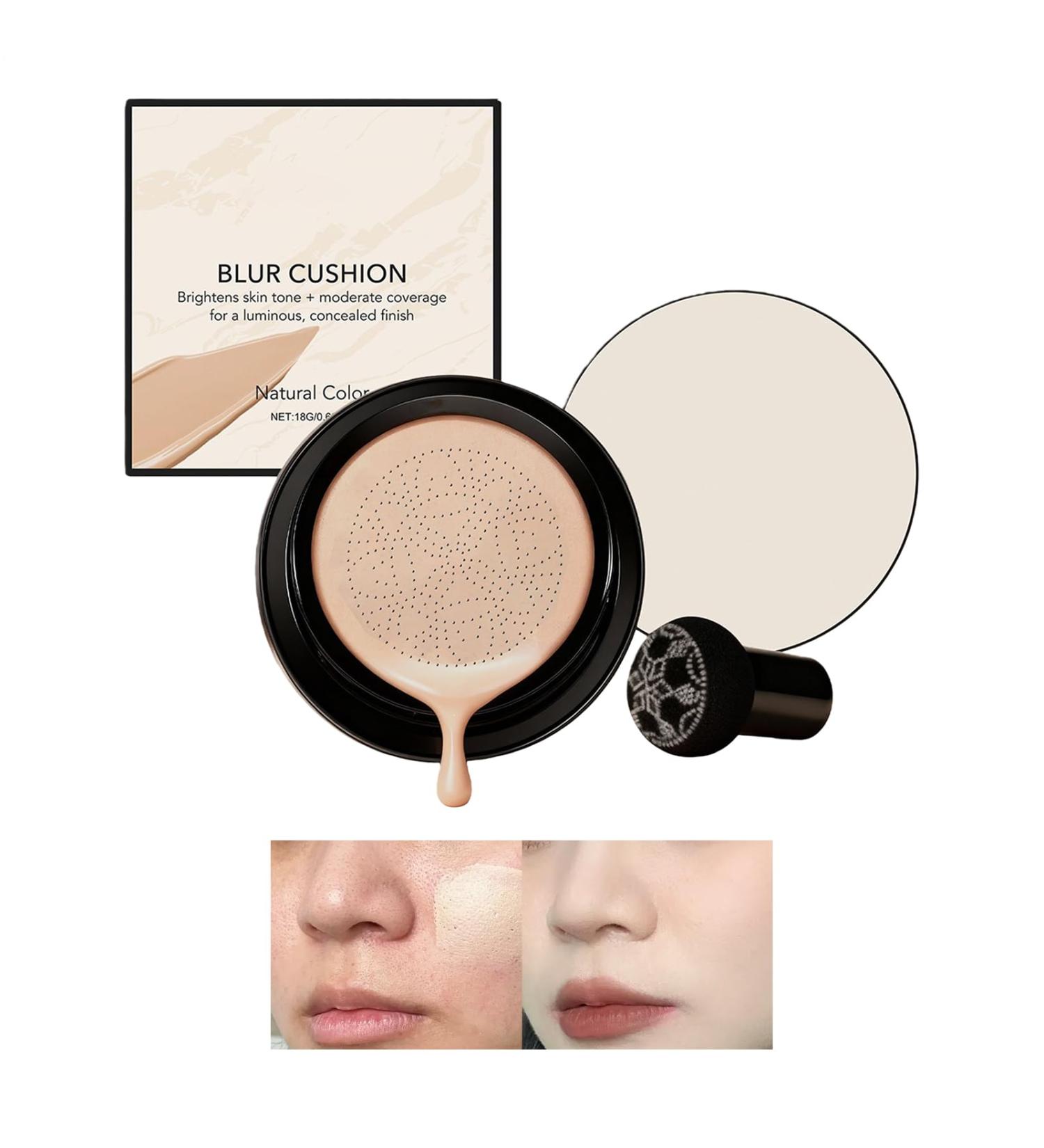  WJnflQN Cushion Foundation Moisturizing and Covering 15g Air Cushion Makeup for Women For Sensitive Skin Mature Skin Travel Beach Dating Evening  - Buy Online on GoSupps.com