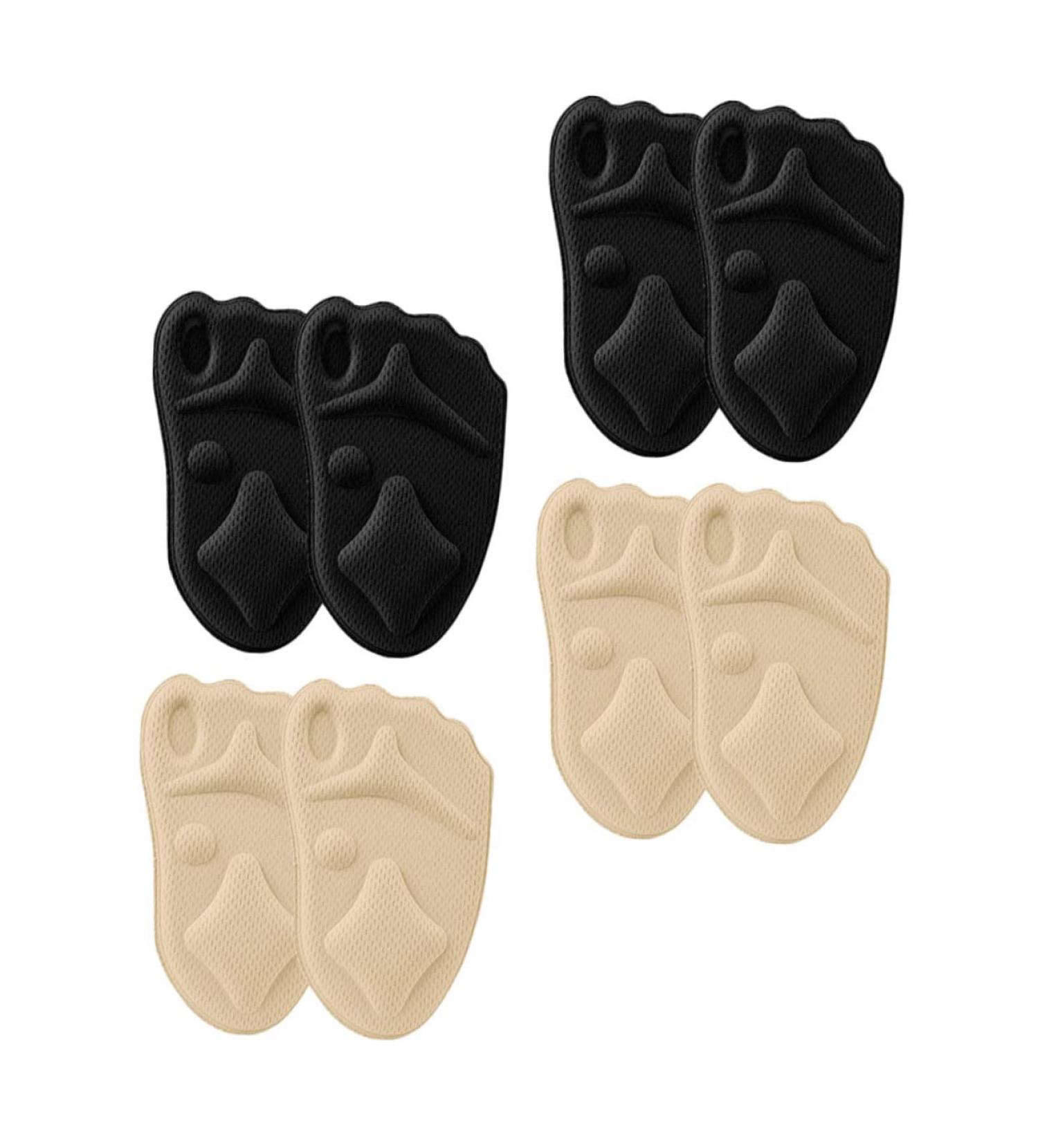 FOMIYES 8 Pairs Anti-Skid Forefoot Pad Grips - Cushioned Shoe Inserts Adhesive Pads for Heels & Forefoot Comfort | International Shipping Available - Buy Online on GoSupps.com