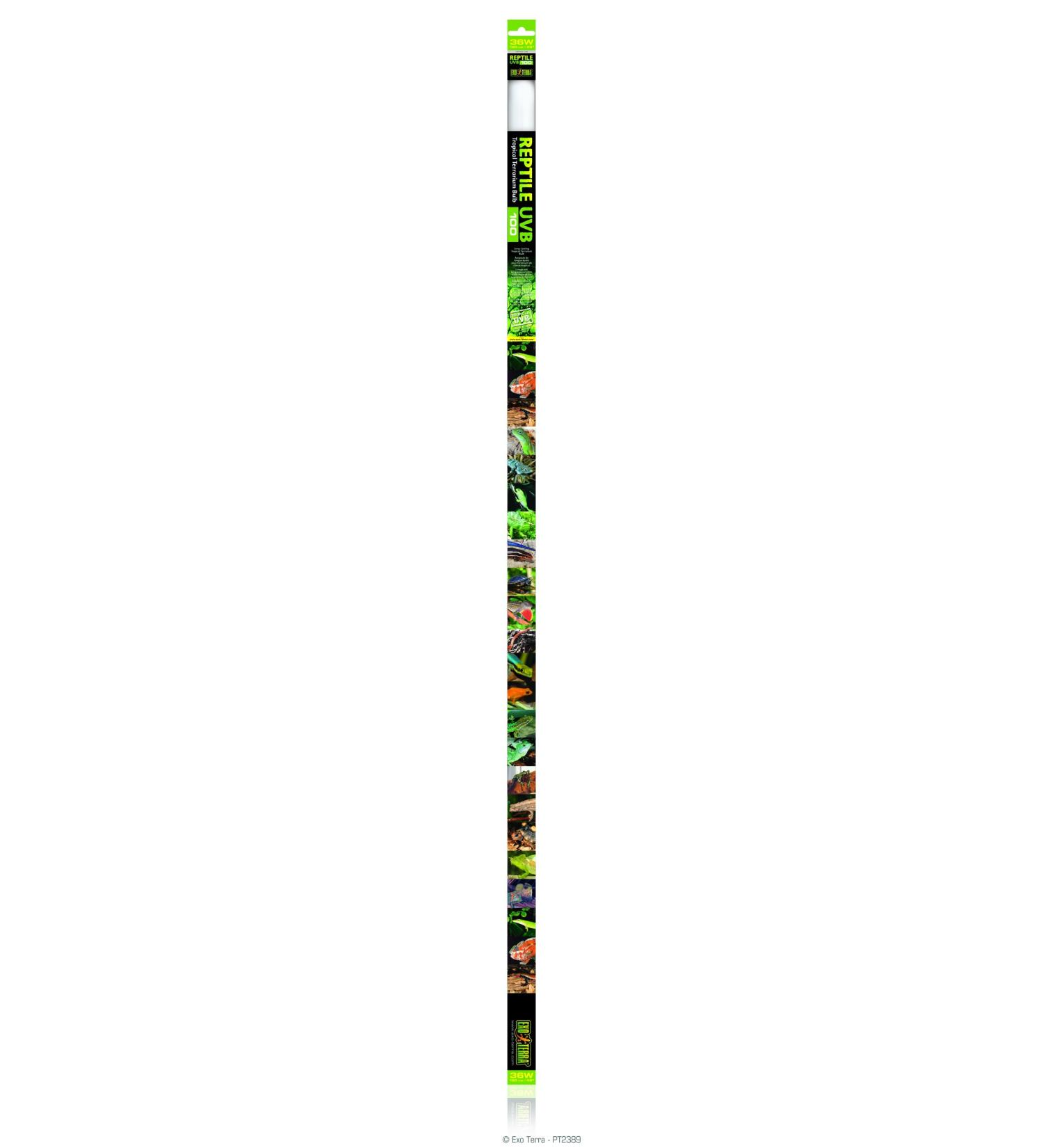 Exo Terra Reptile UVB 100 Bulb 38 W 42 in 38.0 Watts