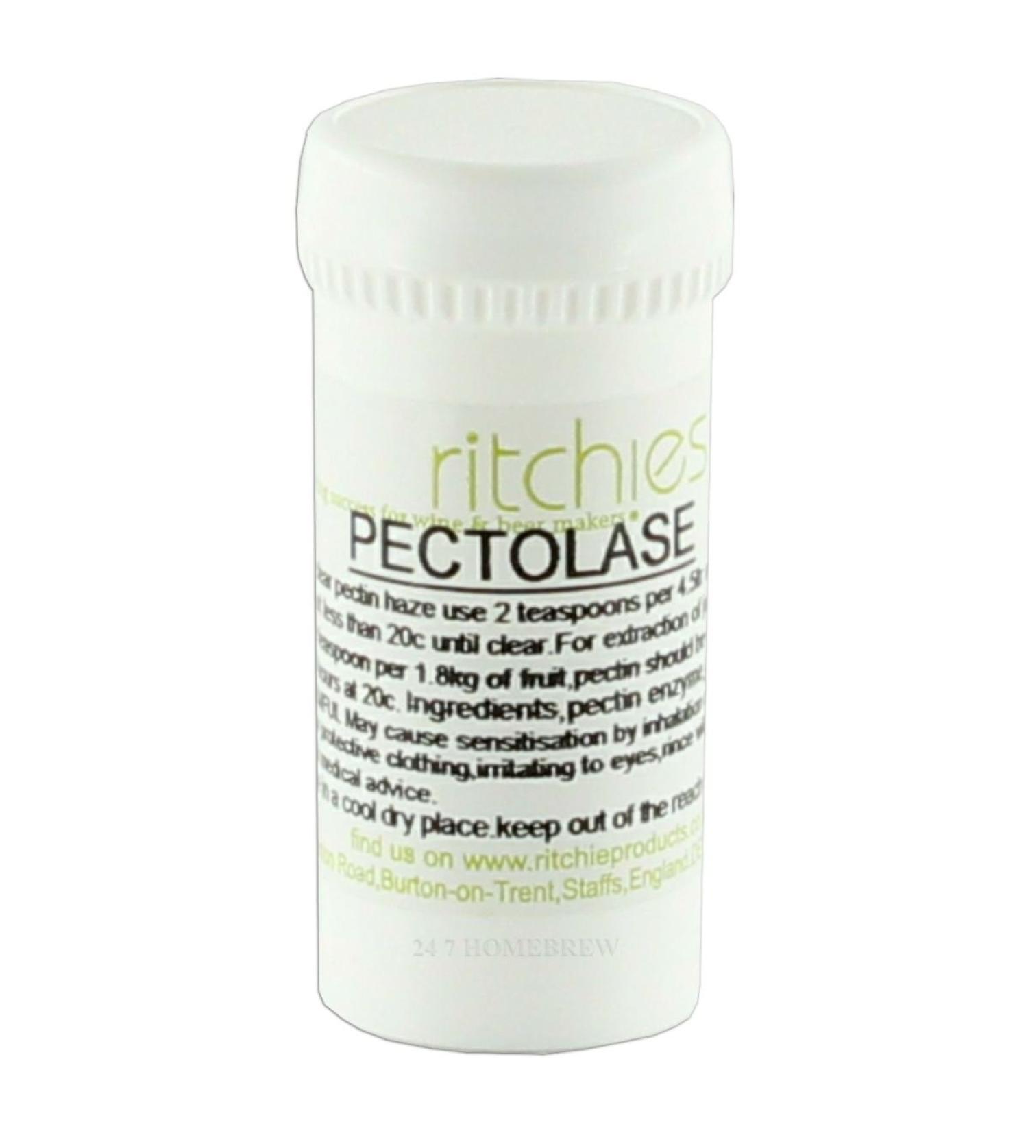 Ritchies Pectolase Powder 30g Pectin Destroying Enzyme