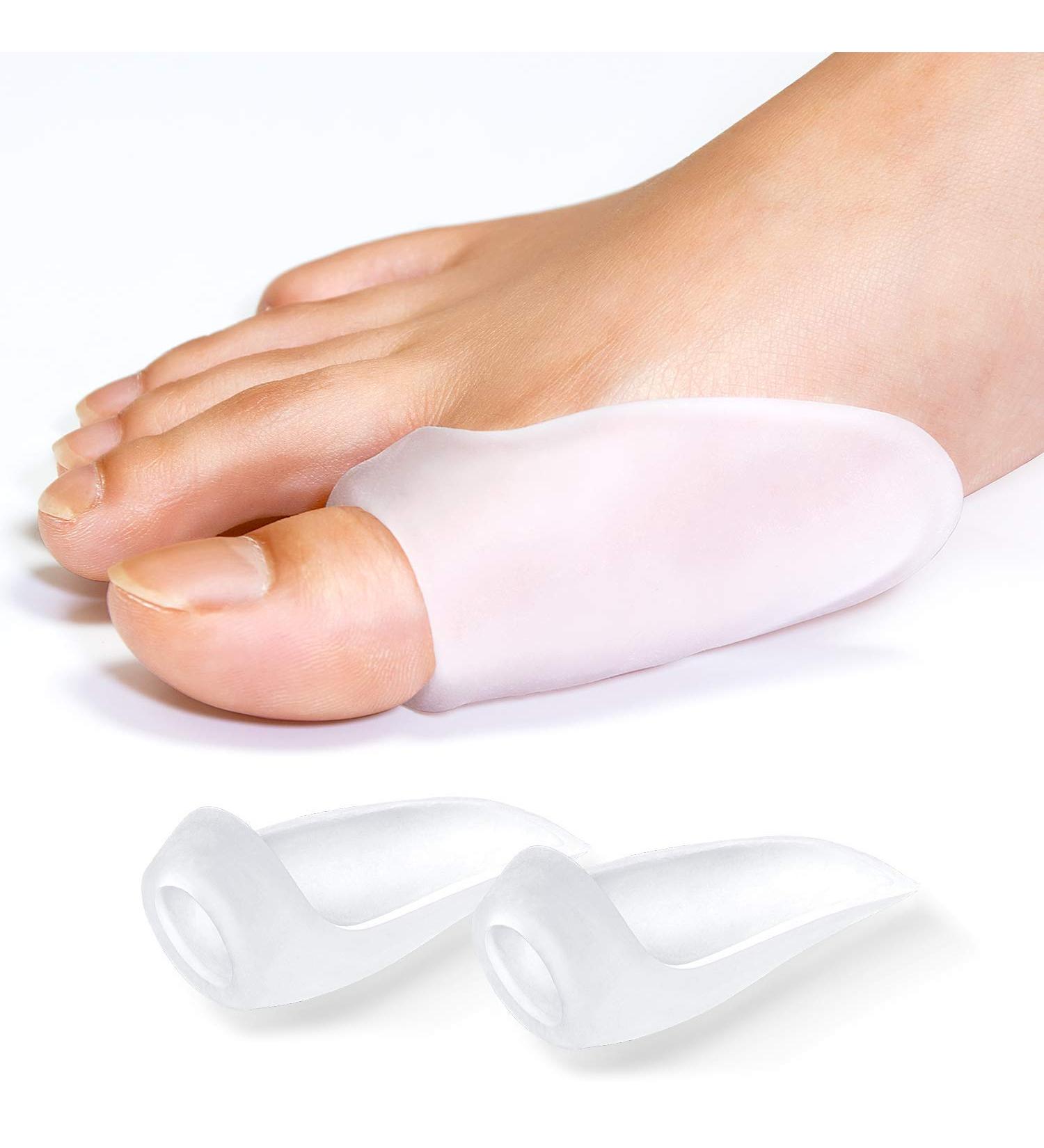 Promifun Gel Bunion Protector Shield - 10 Pack Bunion Pads & Cushions - Relieve Foot Pain - Toe Bunion Guard - Clear (10pcs) - Buy Online on GoSupps.com