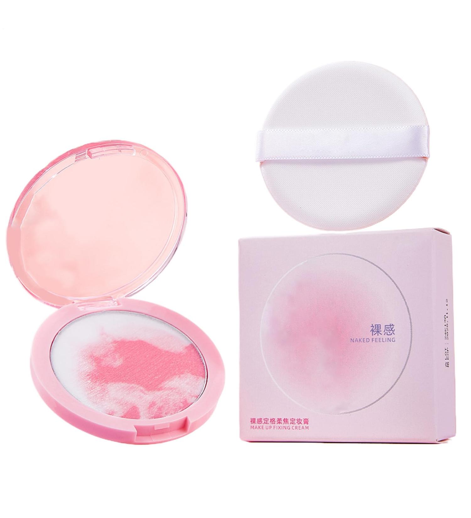 Compact Powder Natural Matte Foundation Powder Anti-Aging CC Face Cream for Mature Skin Ideal Travel and Family Gifts - Buy Online on GoSupps.com