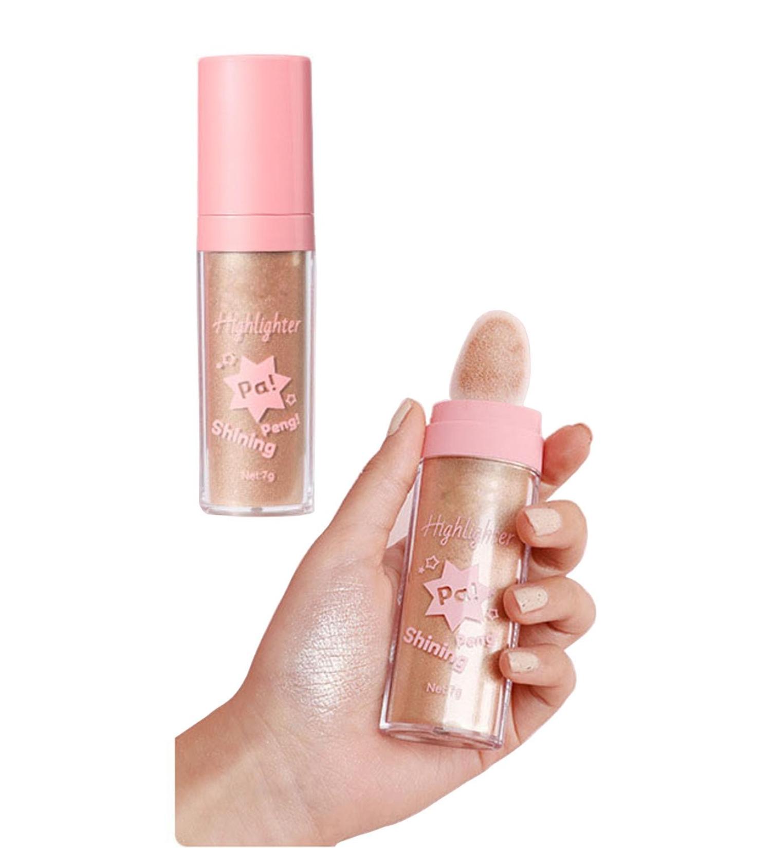 Highlighting and Finishing - Fairy Highlighter Natural Stereo Contour Collarbone Patting Powder Highlighting Makeup (04) - Buy Online on GoSupps.com