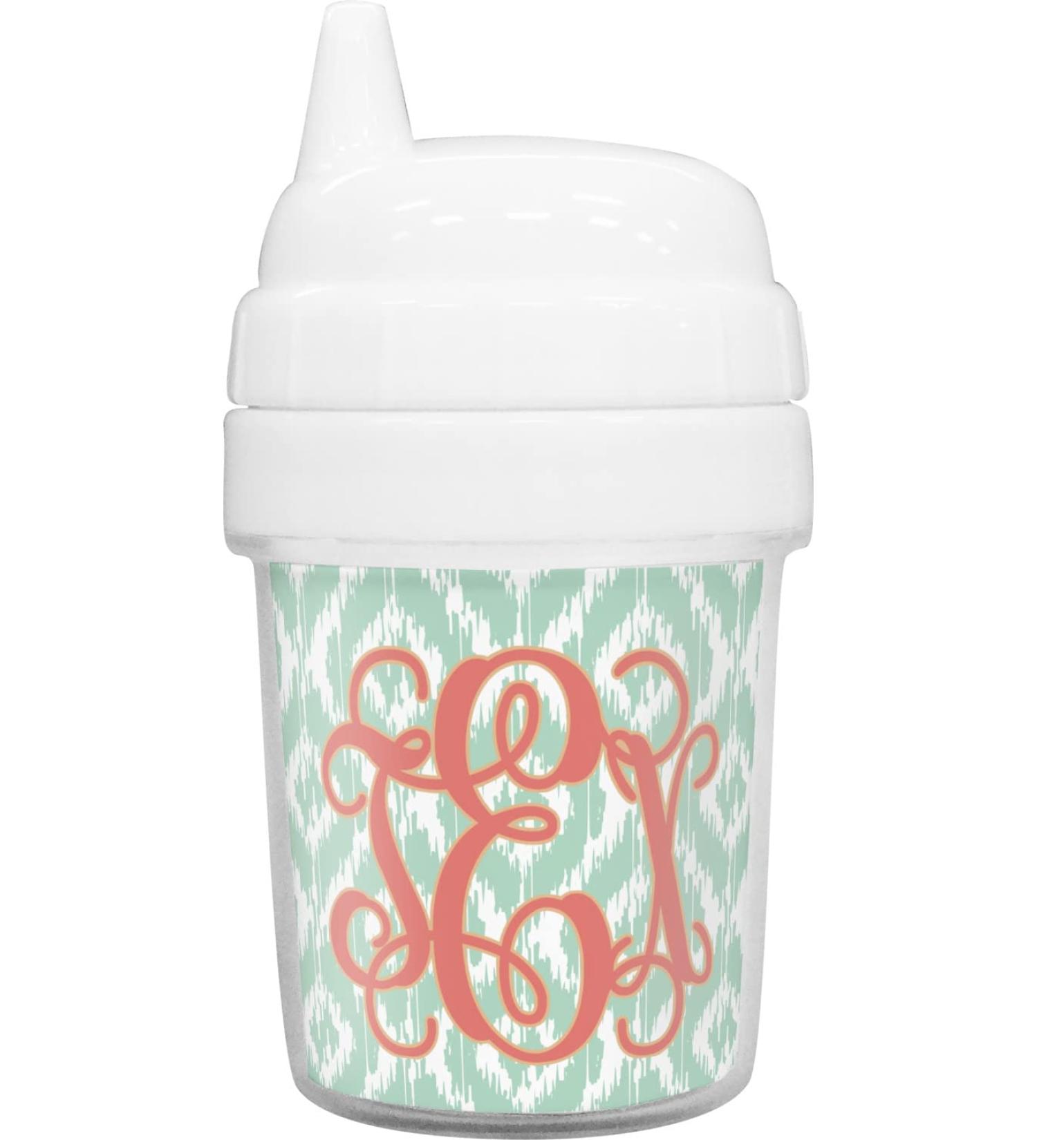 Personalized Monogram Baby Sippy Cup - Customizable Baby Gift - Buy Online on GoSupps.com