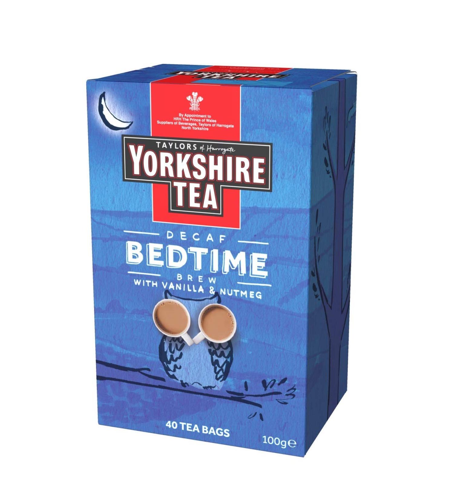 Yorkshire Tea Taylors of Harrogate Bedtime Brew 40 tea bags - 3.52 Oz