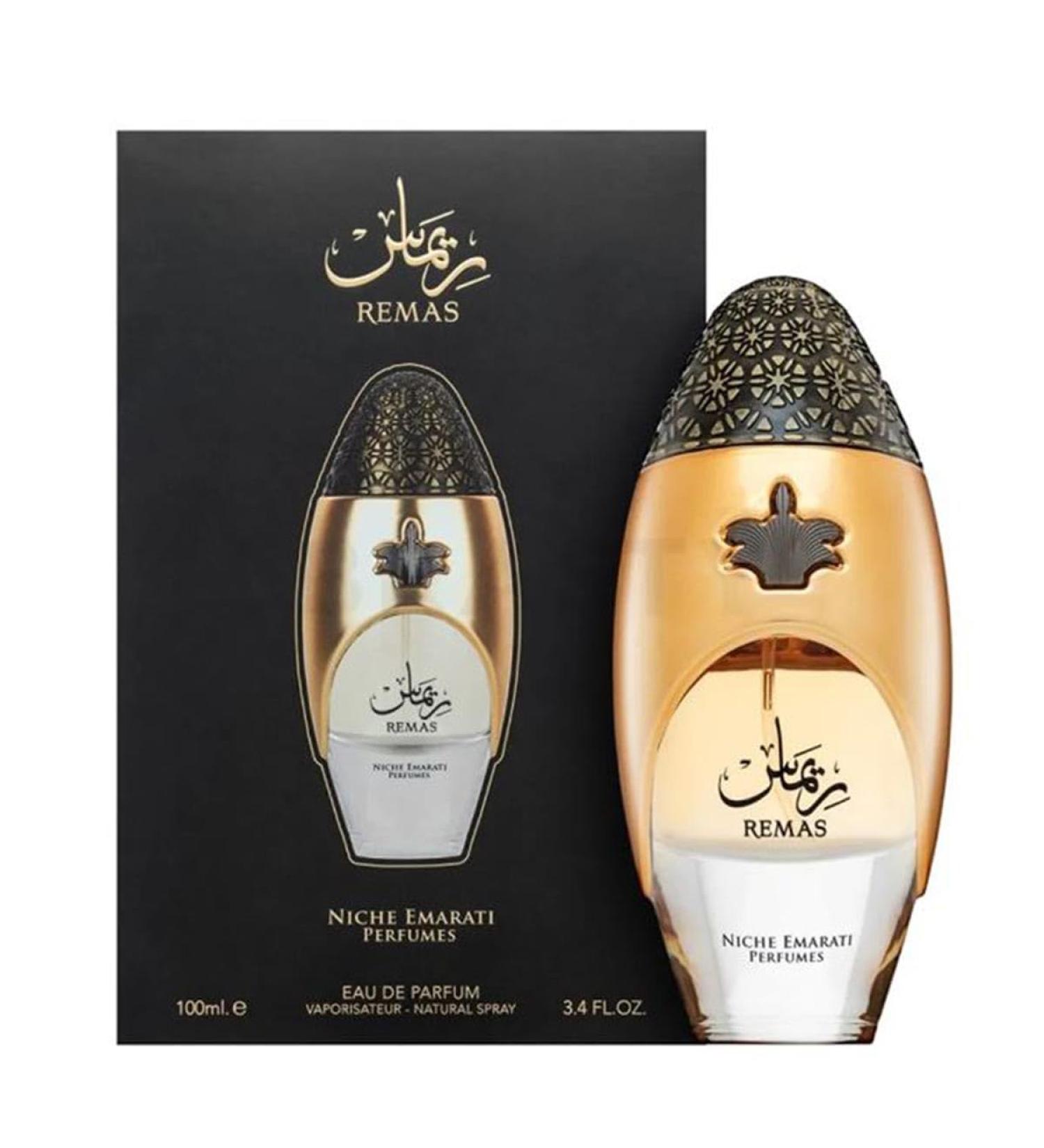 Lattafa Perfumes Remas EDP-100ML(3.4Oz) Niche Emarati Perfumes Original Iconic Fragrance Perfume for Men & Women Unisex Perfumes Exquisite Fragrance Collection