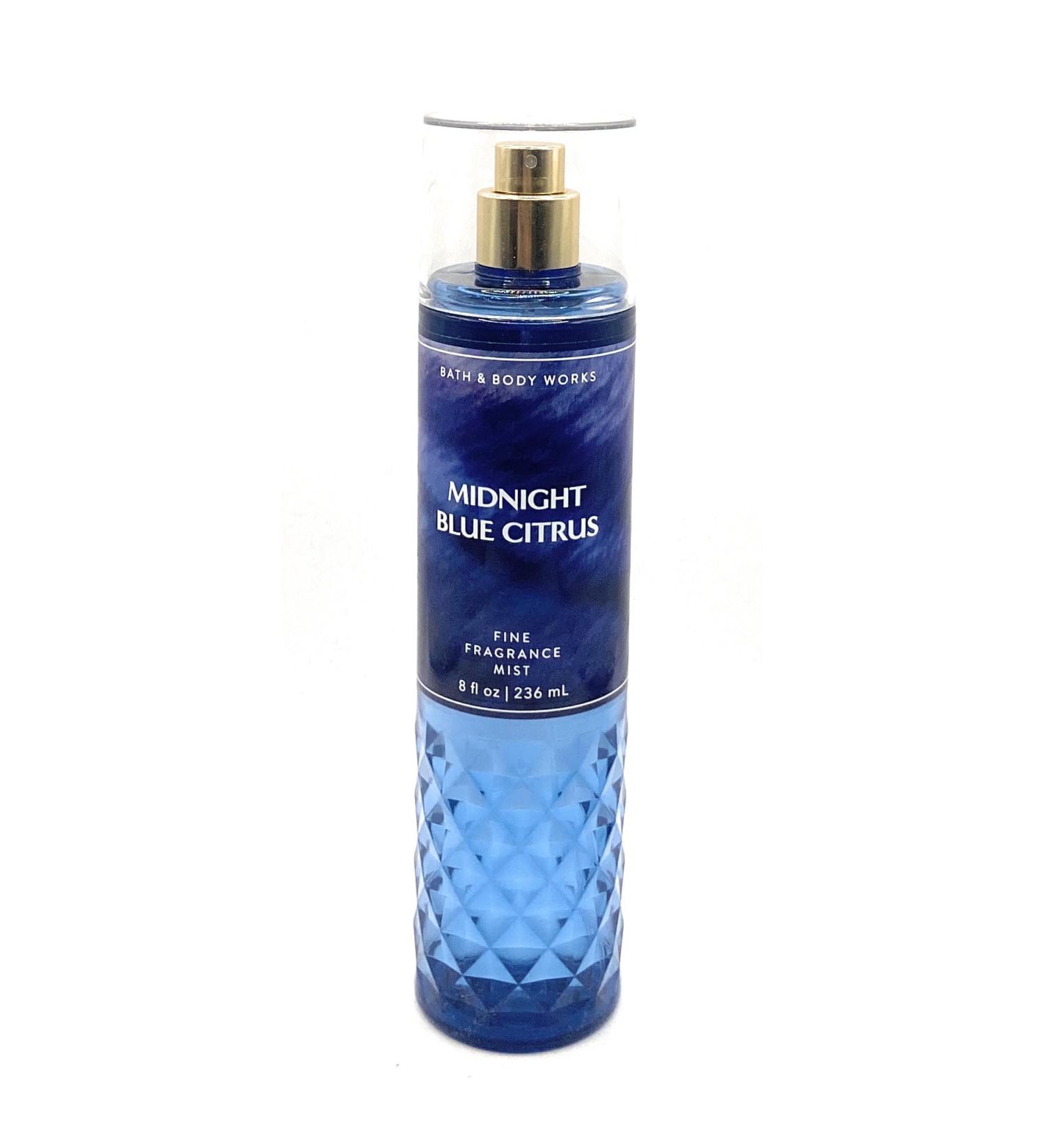 Bath and Body Works Midnight Blue Citrus Fine Fragrance Mist 8 Fluid Ounce Body Spray